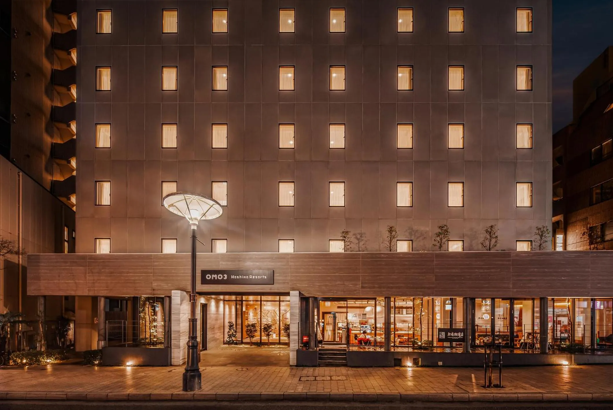 Property building in OMO3 Tokyo Akasaka by Hoshino Resort