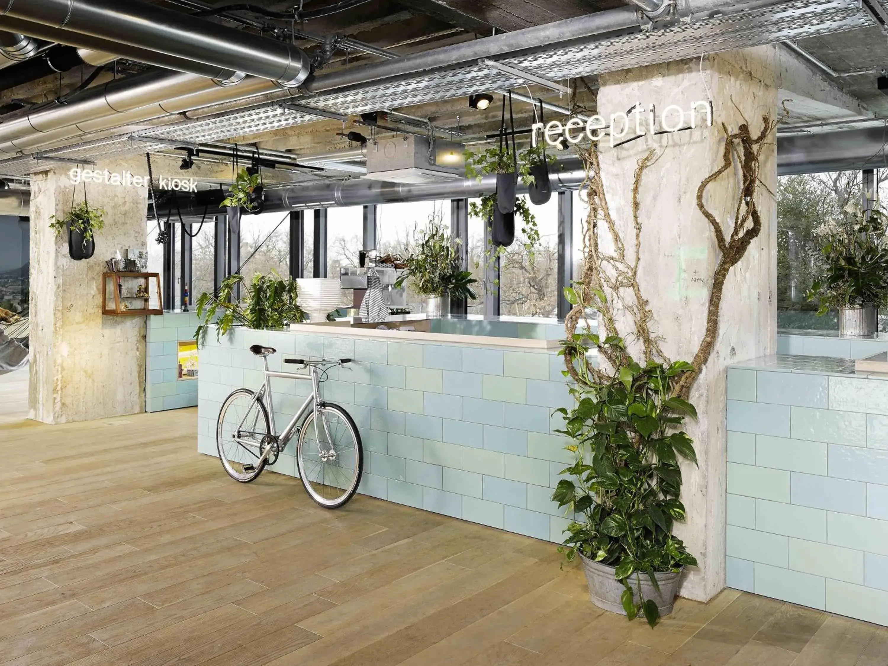 Property building in 25hours Hotel Bikini Berlin Property building in 25hours Hotel Bikini Berlin