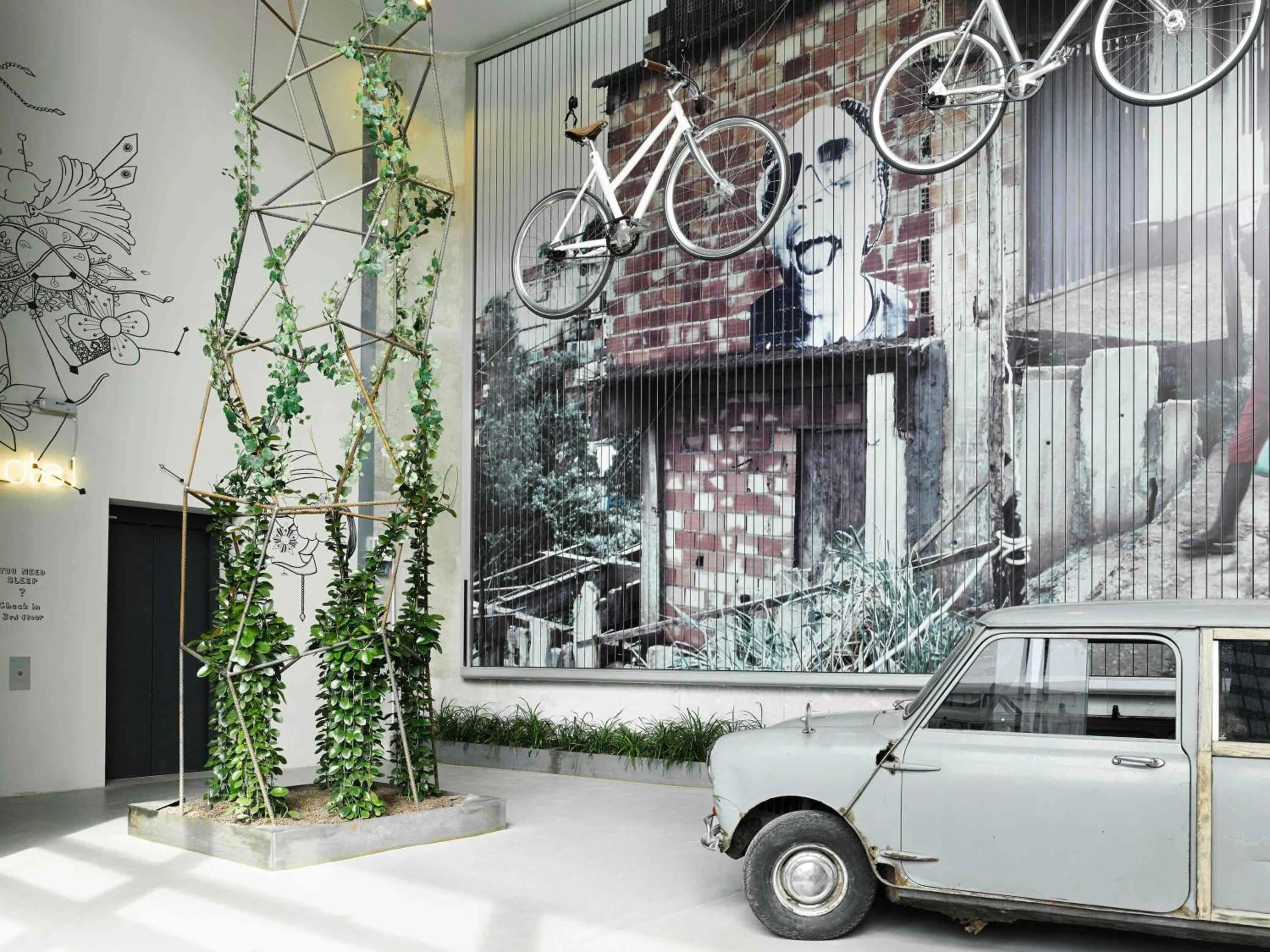 Property building in 25hours Hotel Bikini Berlin