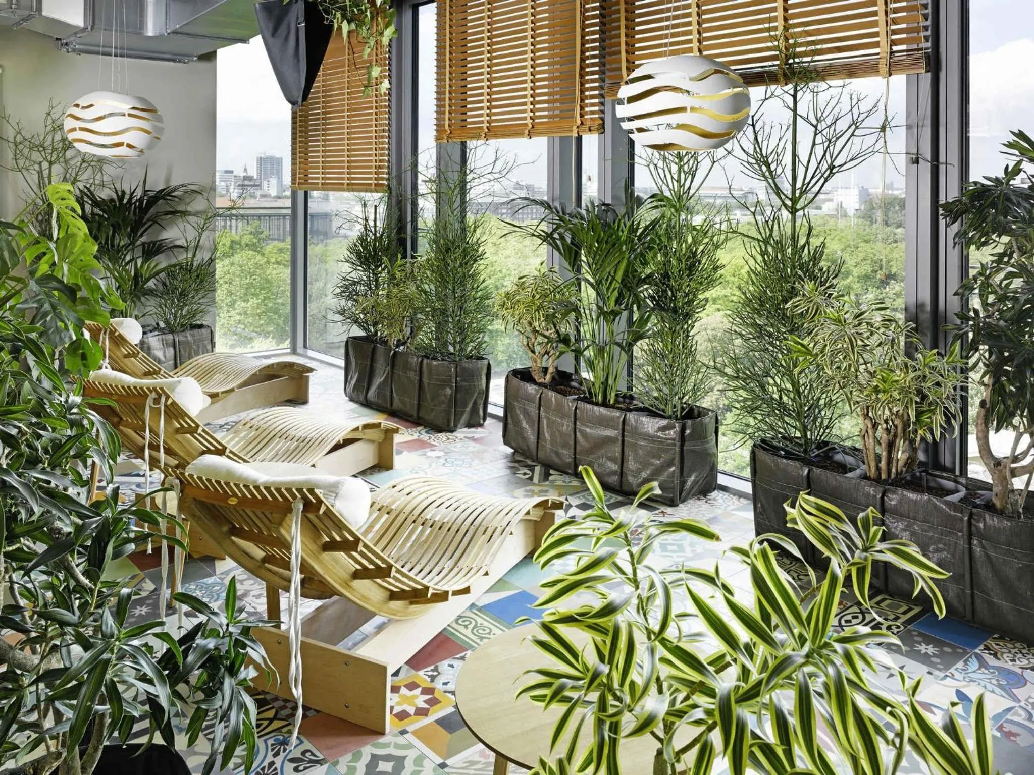 Sauna in 25hours Hotel Bikini Berlin