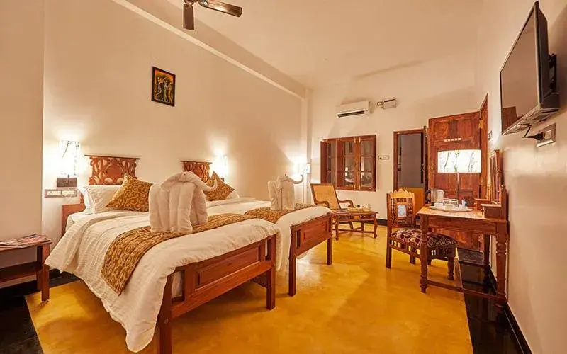 Bed in VILLA DU OCEAN Bed in VILLA DU OCEAN