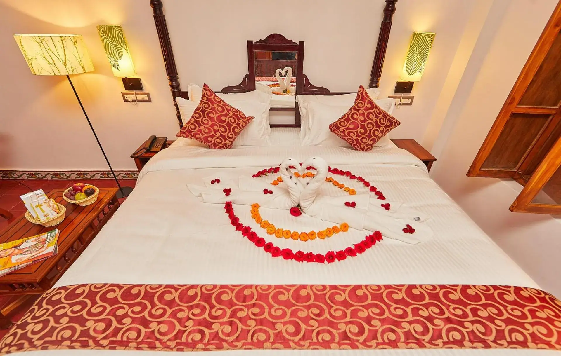 Bed in VILLA DU OCEAN Bed in VILLA DU OCEAN