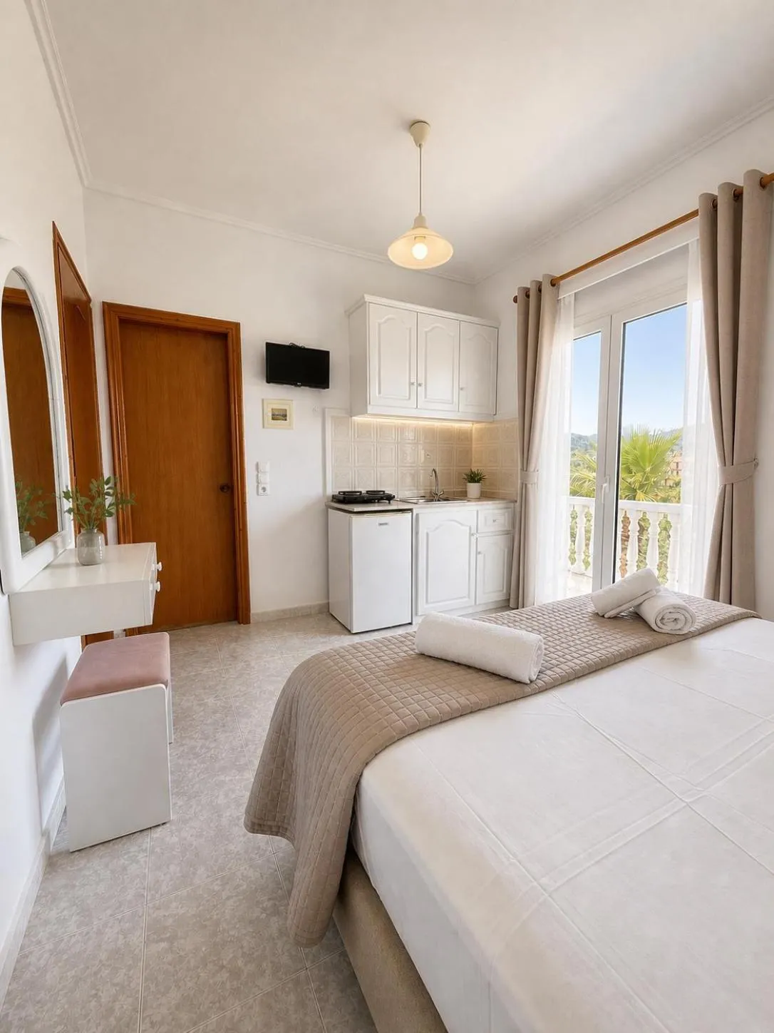 Bed in Villa Joanna