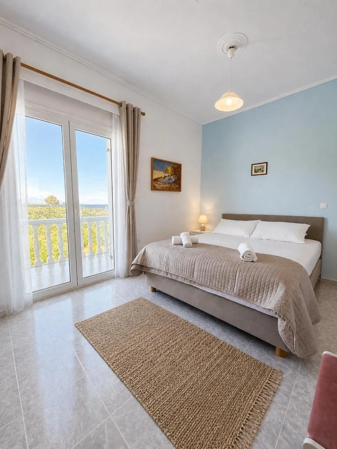 Bed in Villa Joanna