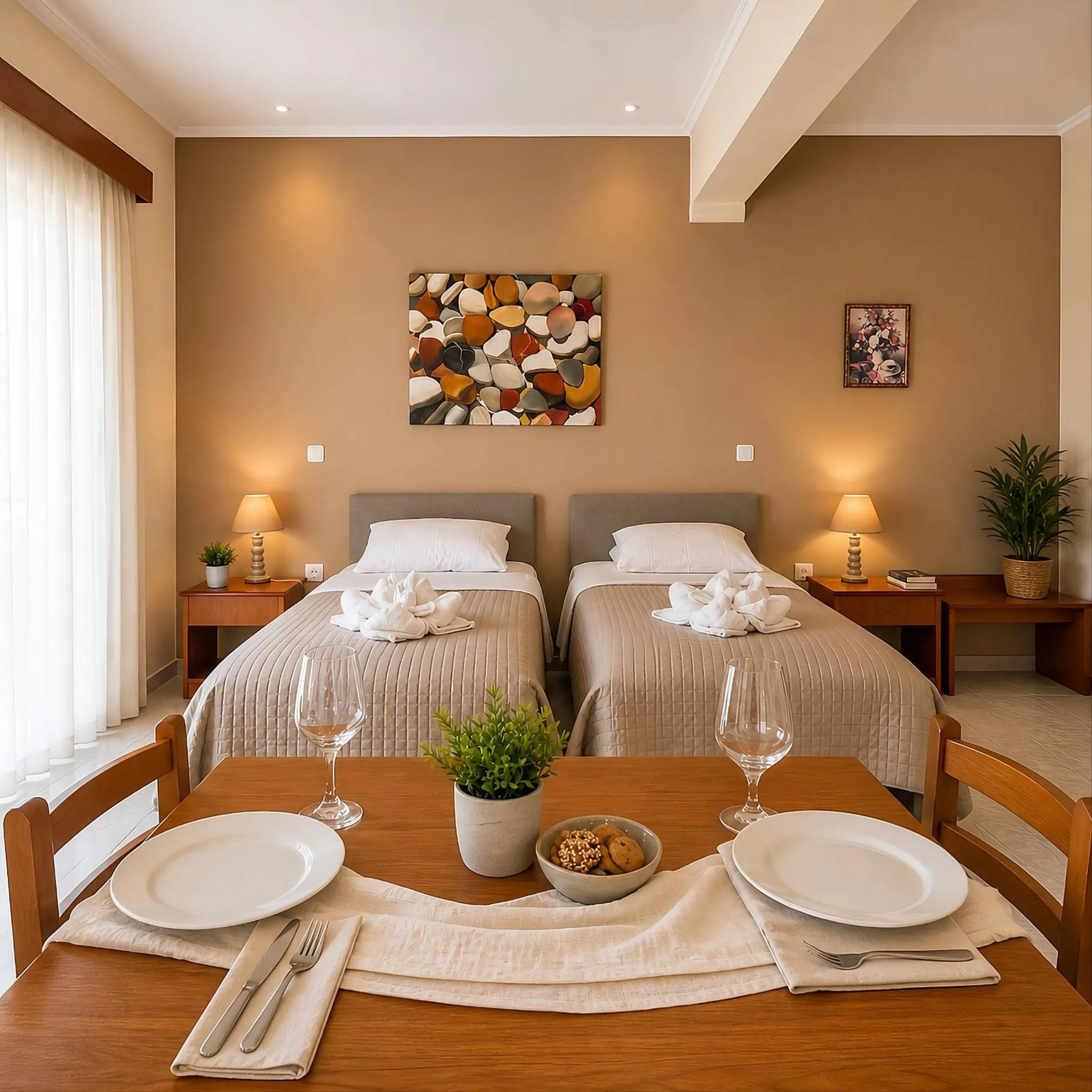 Bed in Villa Joanna