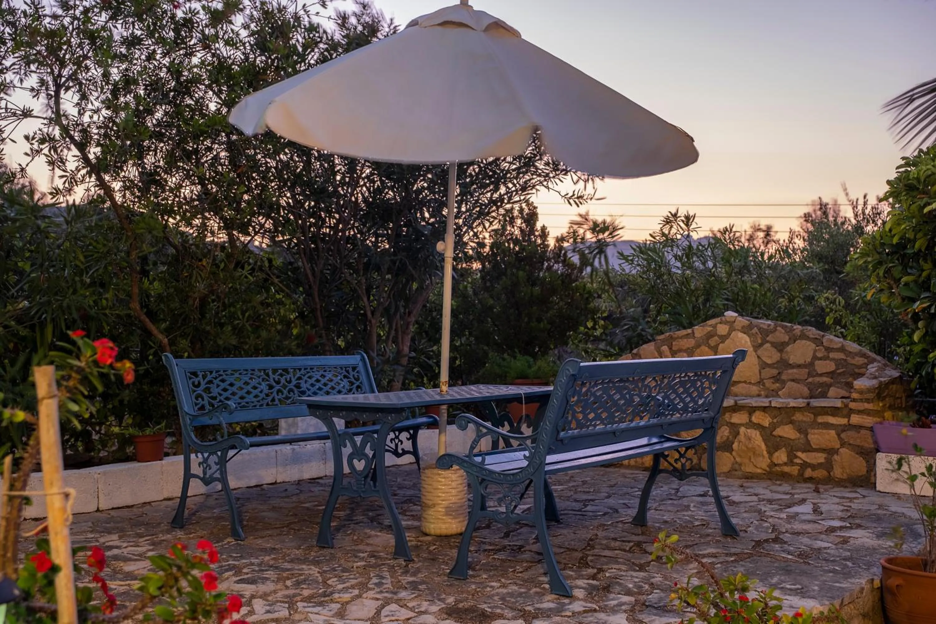 Garden in Villa Joanna