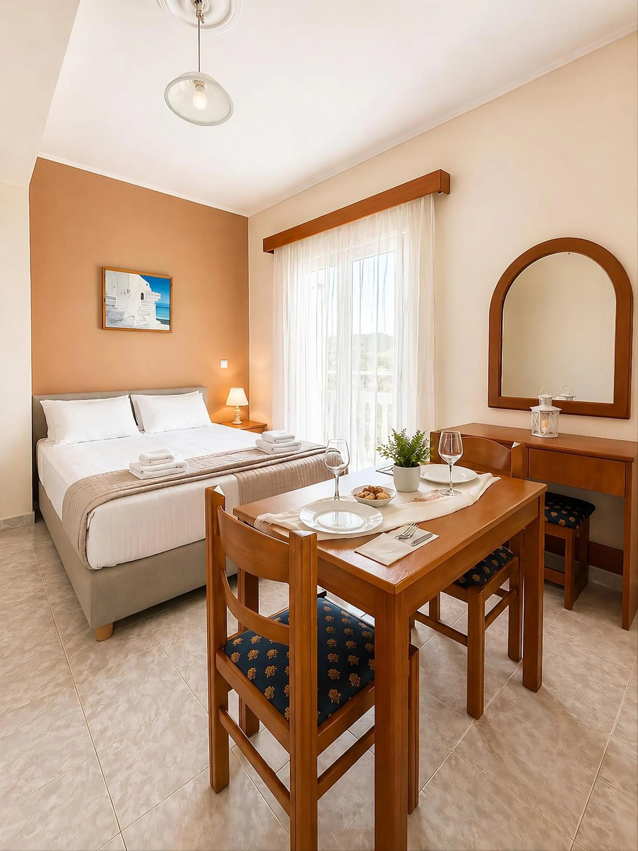 Bed in Villa Joanna