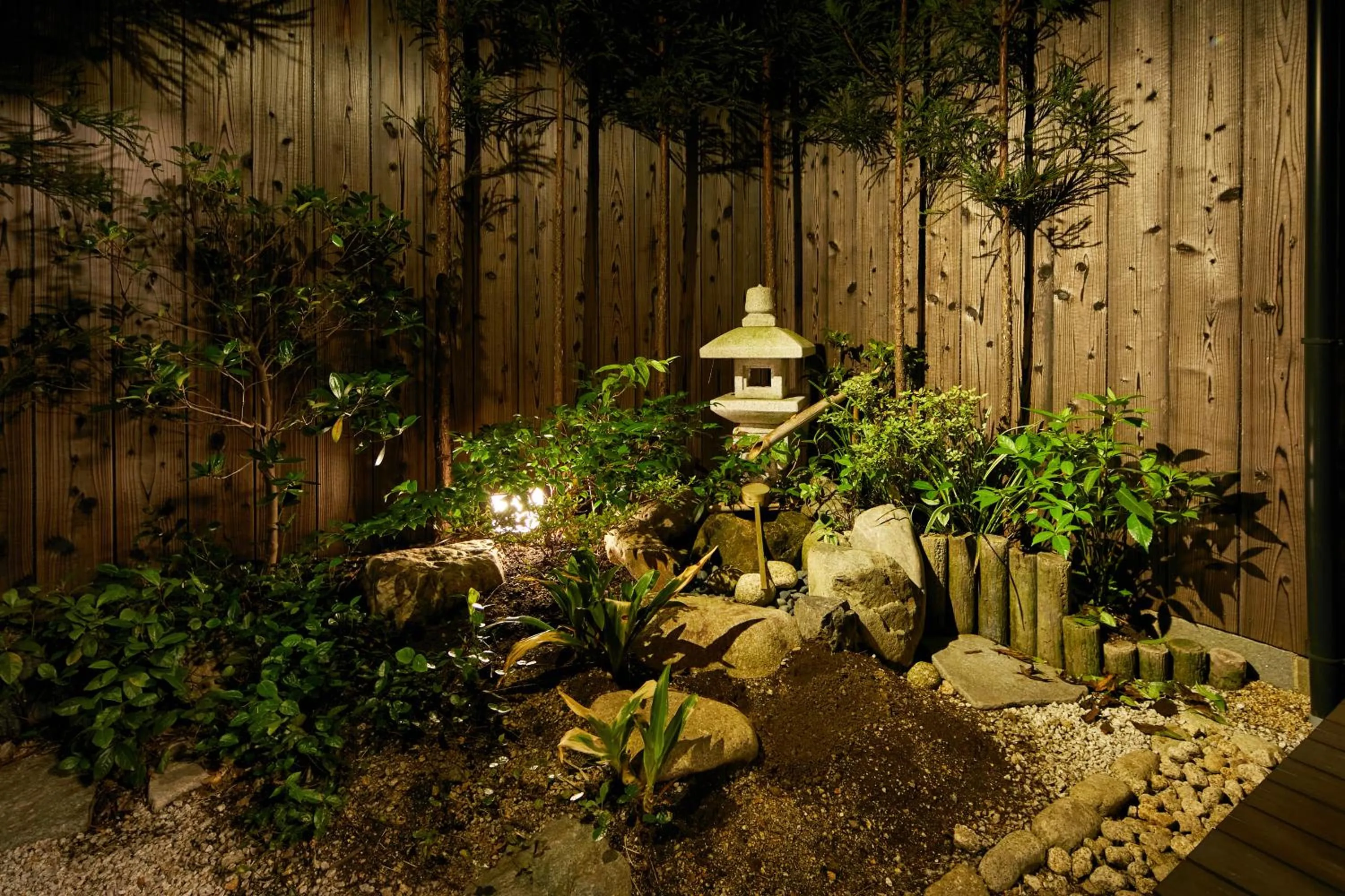 Garden view in TSUBOMI luxury Inn Shimabara Bettei 1