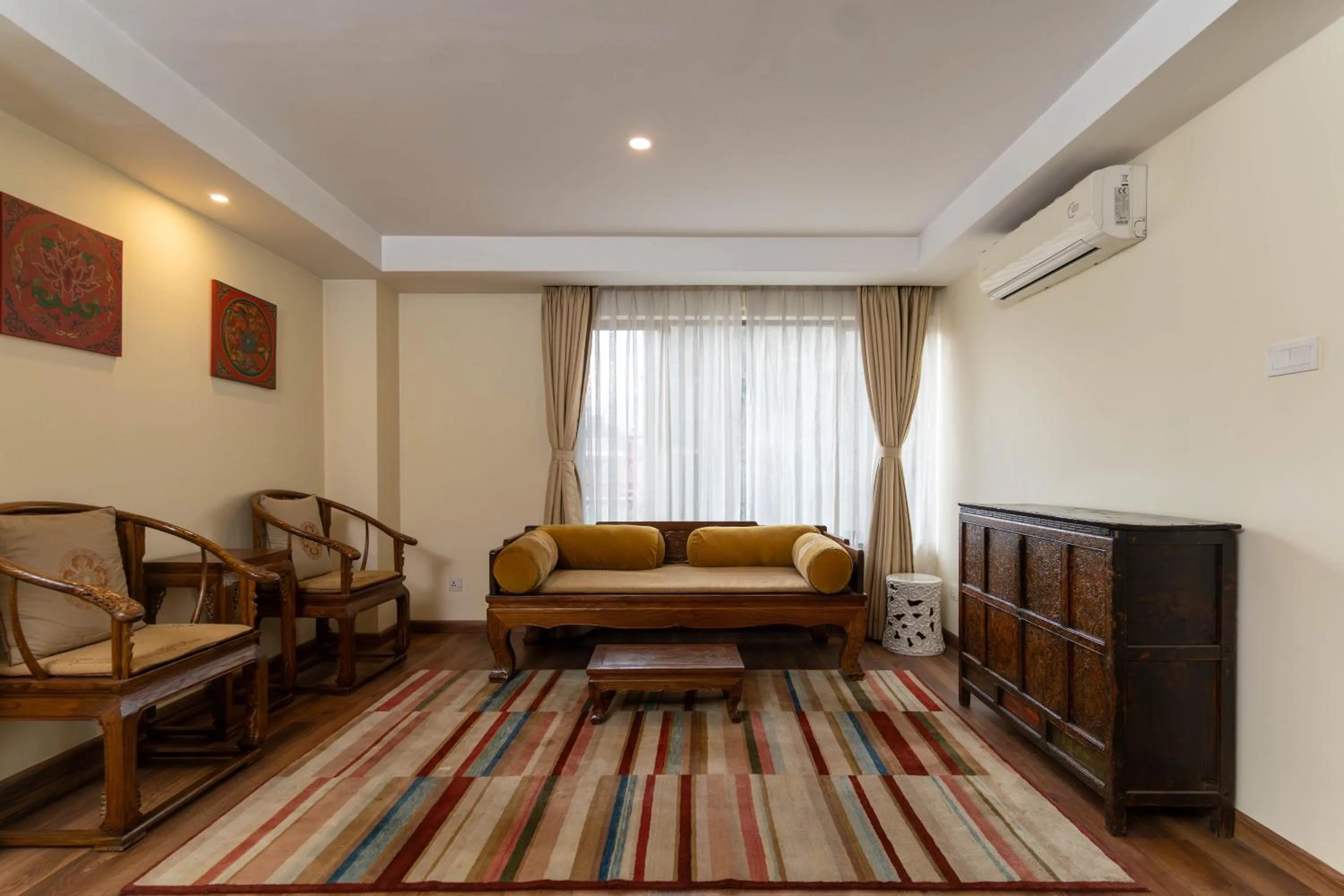 Living room in Hotel Shambala