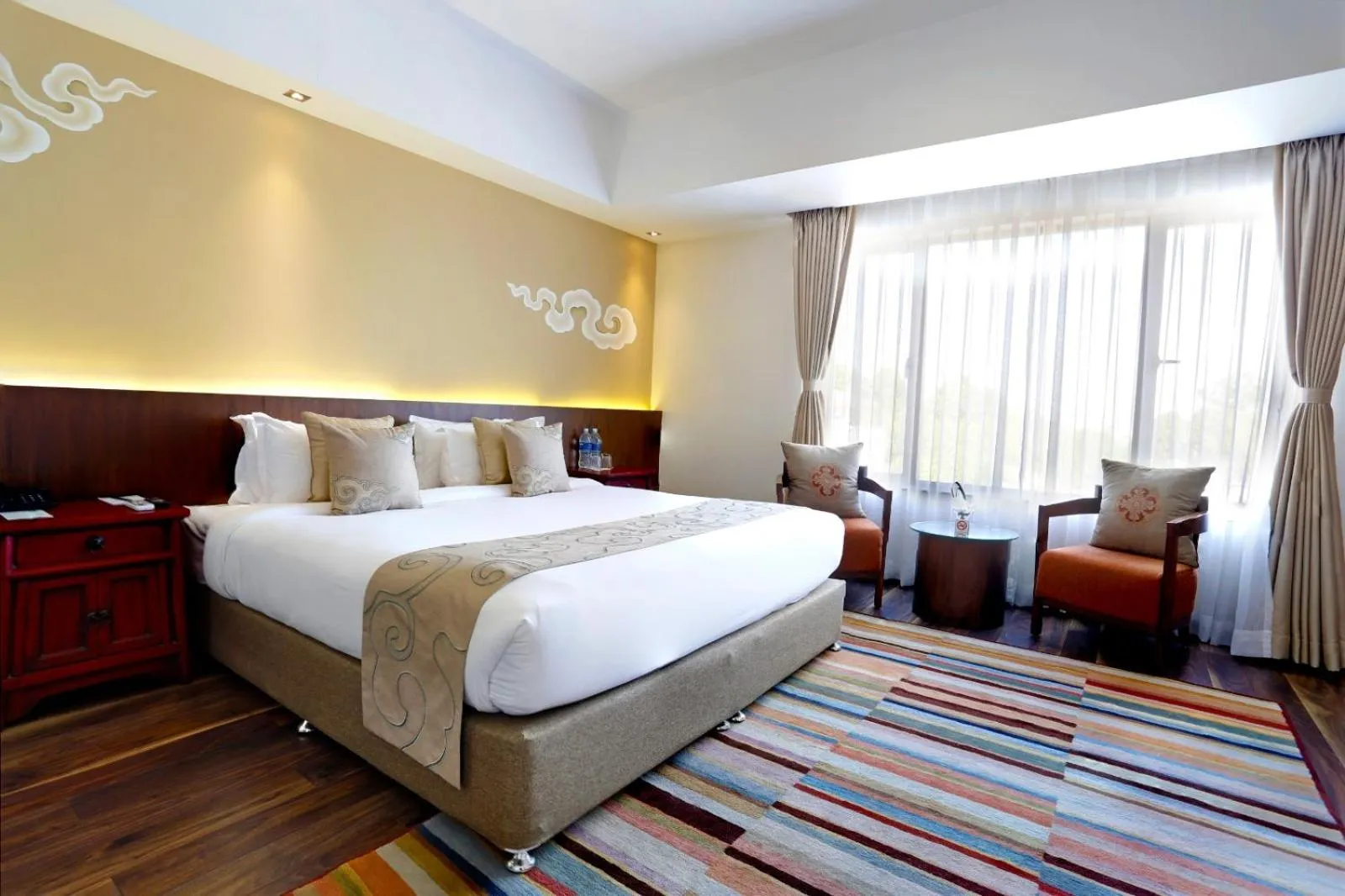 Bedroom, Bed in Hotel Shambala