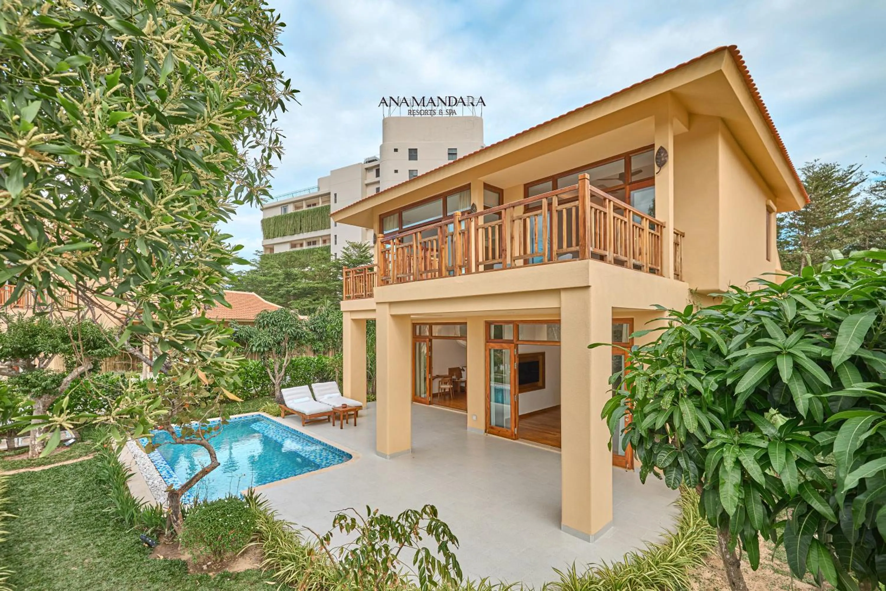 Patio in Ana Mandara Cam Ranh