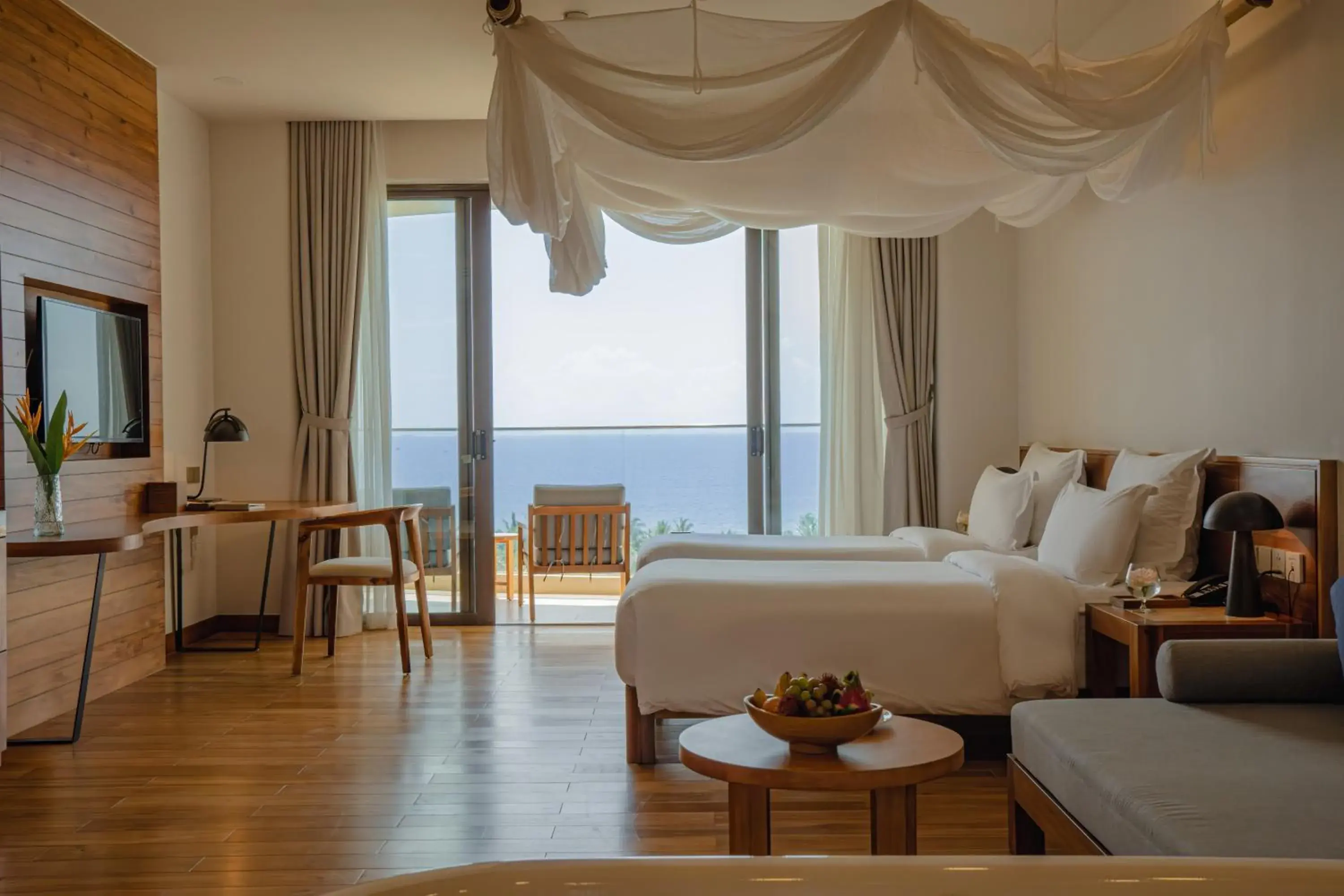 Deluxe Sea View with 2 Single Beds in Ana Mandara Cam Ranh Deluxe Sea View with 2 Single Beds in Ana Mandara Cam Ranh