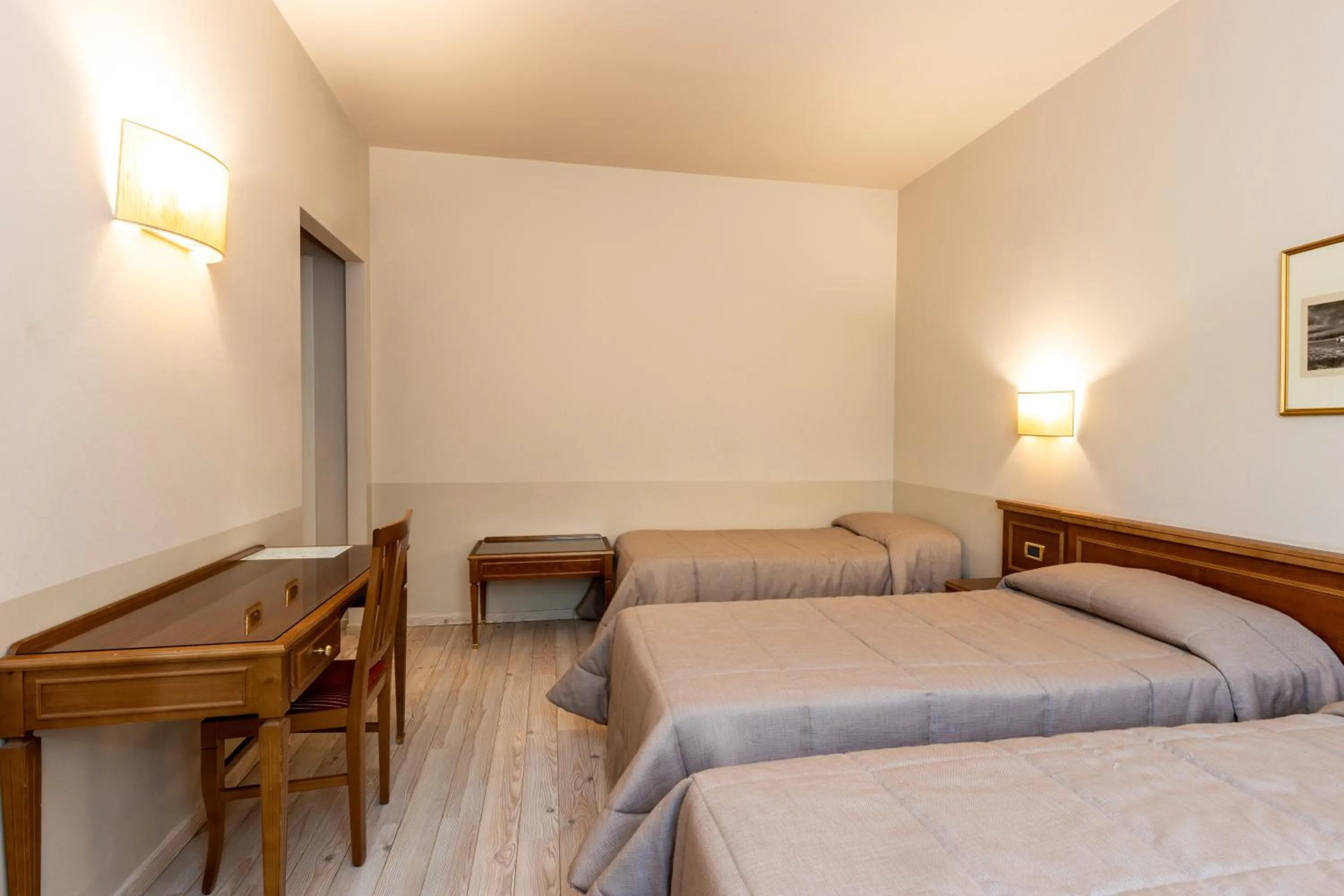 Bed in Hotel Valentino