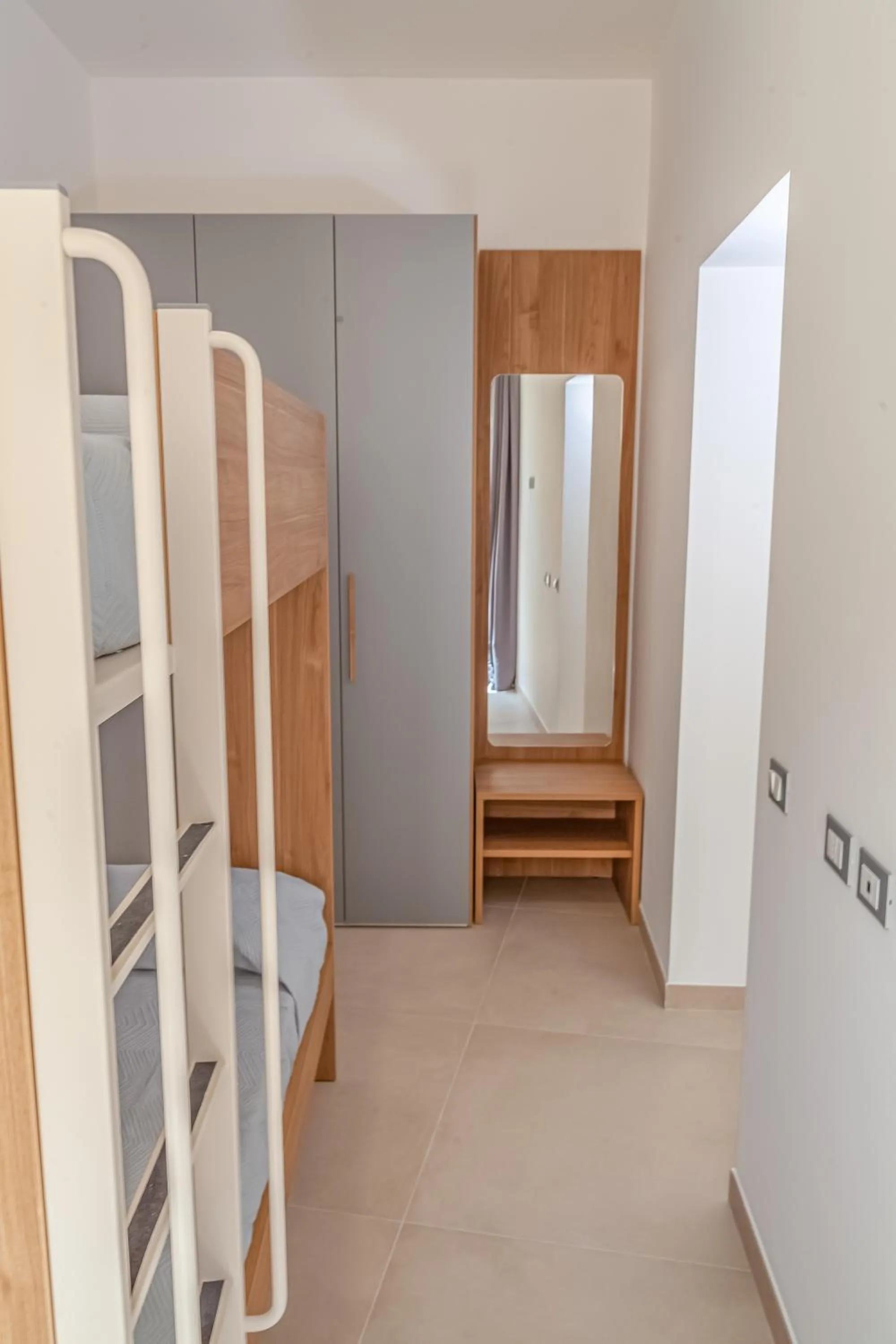 bunk bed in Isgrò Rooms