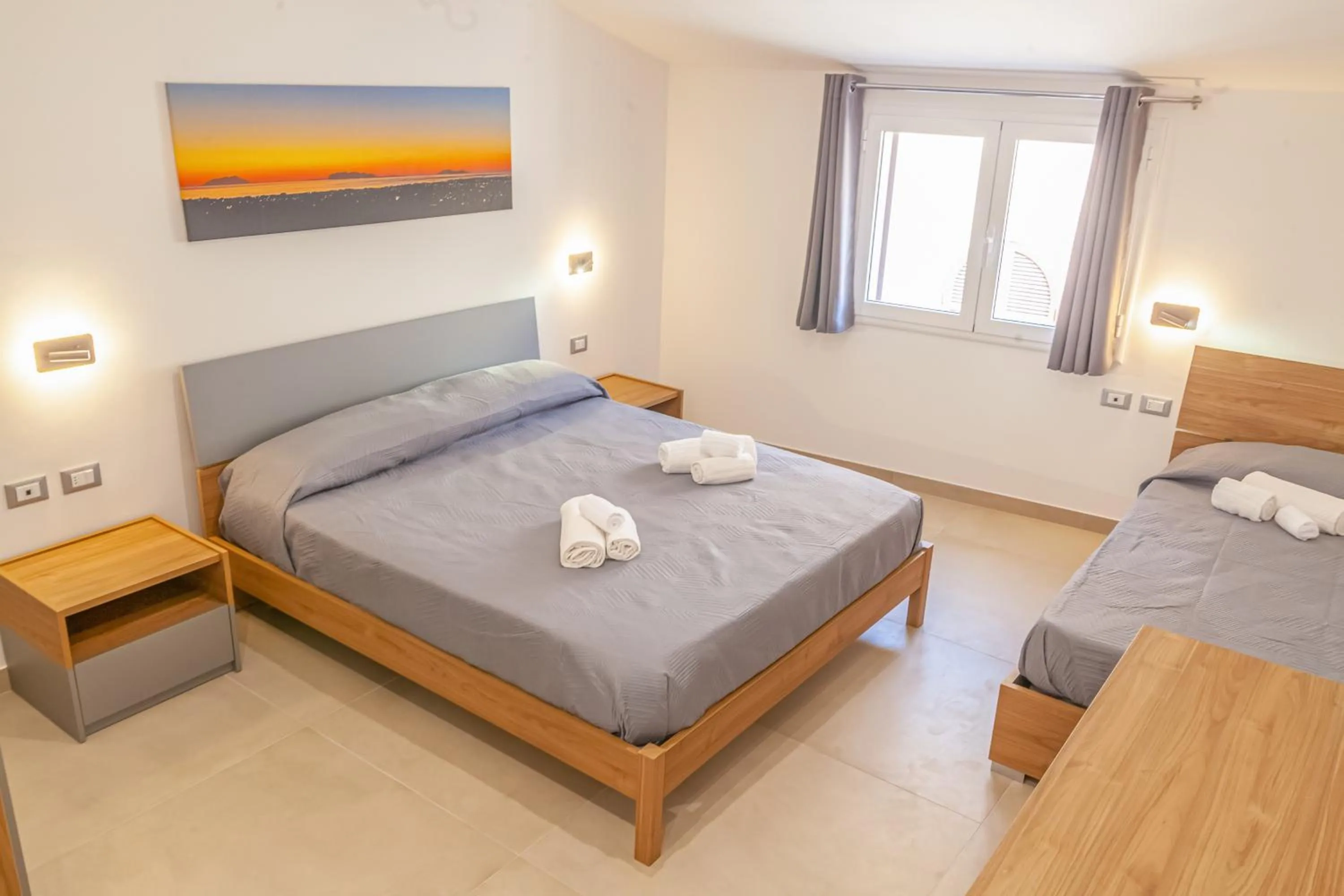 Bedroom, Bed in Isgrò Rooms