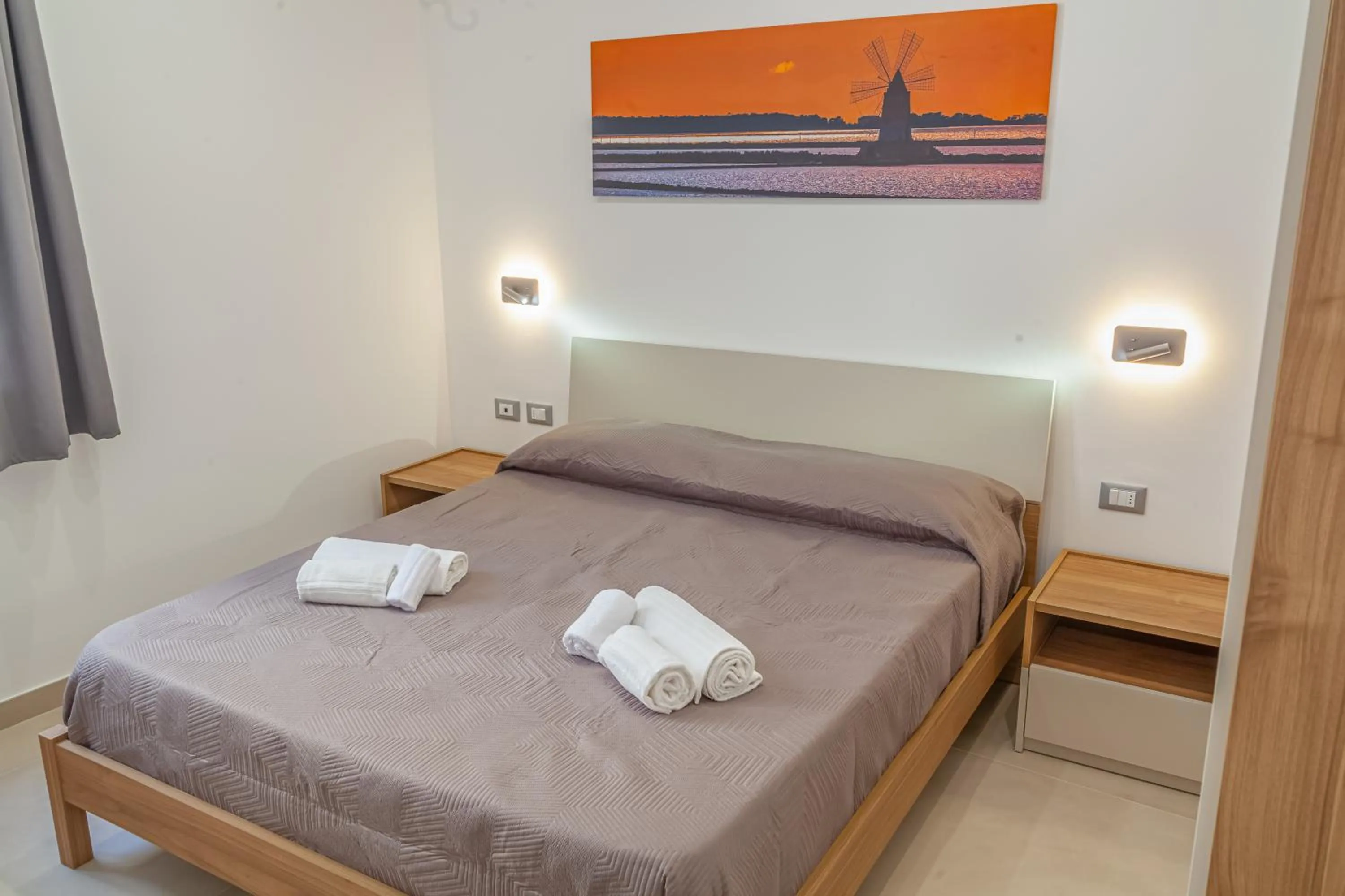 Bedroom, Bed in Isgrò Rooms