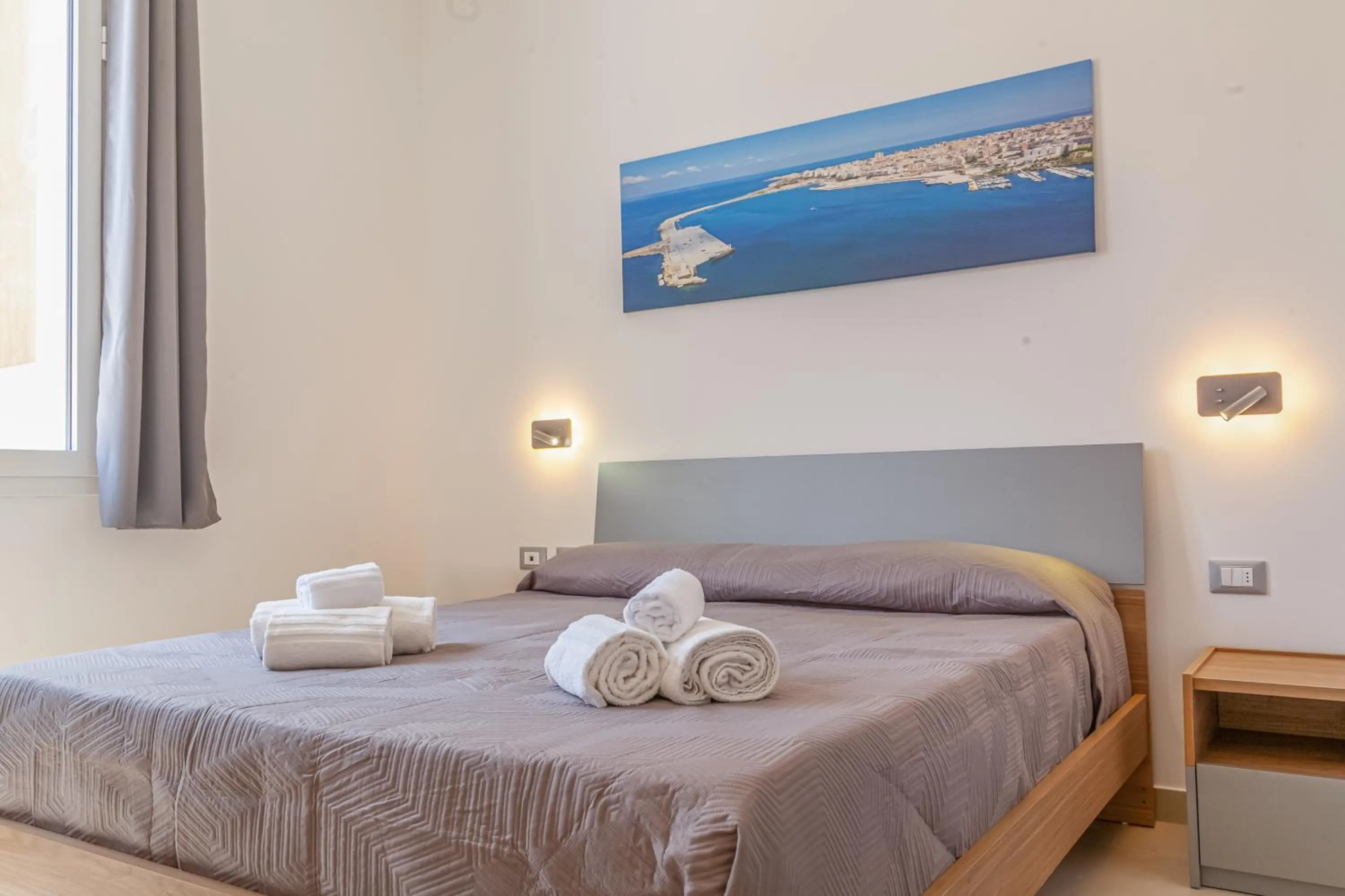 Bedroom, Bed in Isgrò Rooms