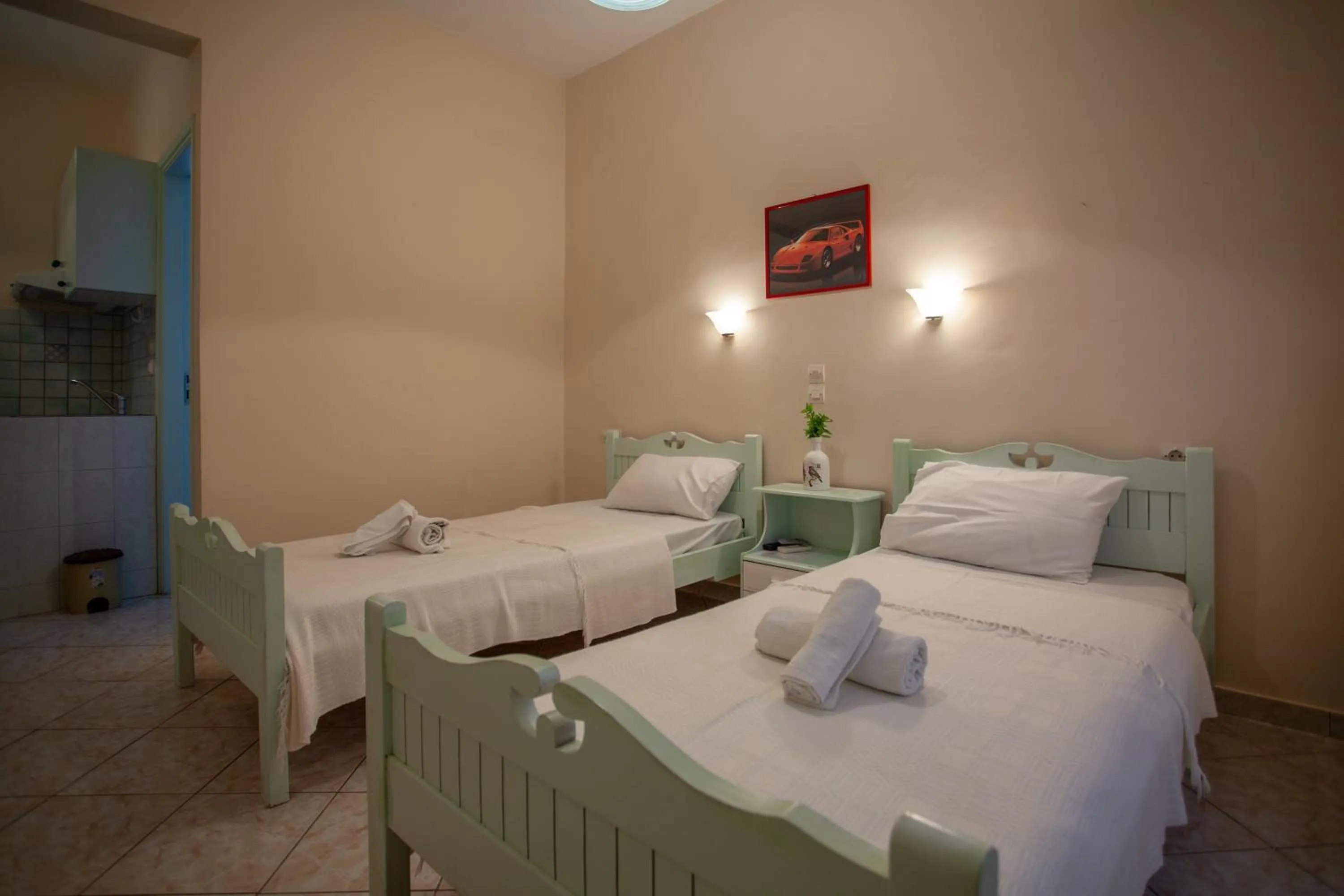 Bedroom, Bed in Eliza Apartments