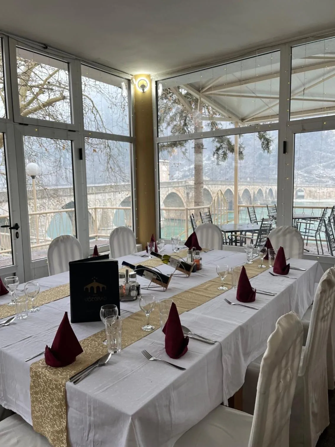 Restaurant/places to eat in Hotel Višegrad