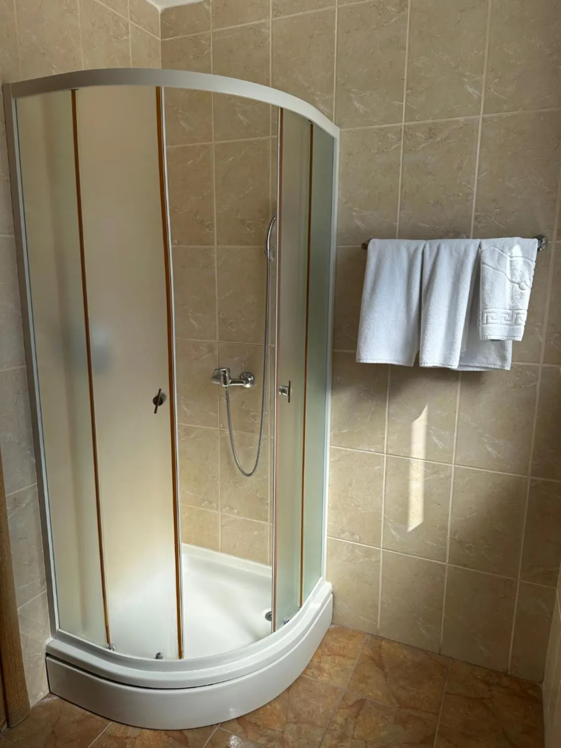Shower in Hotel Višegrad