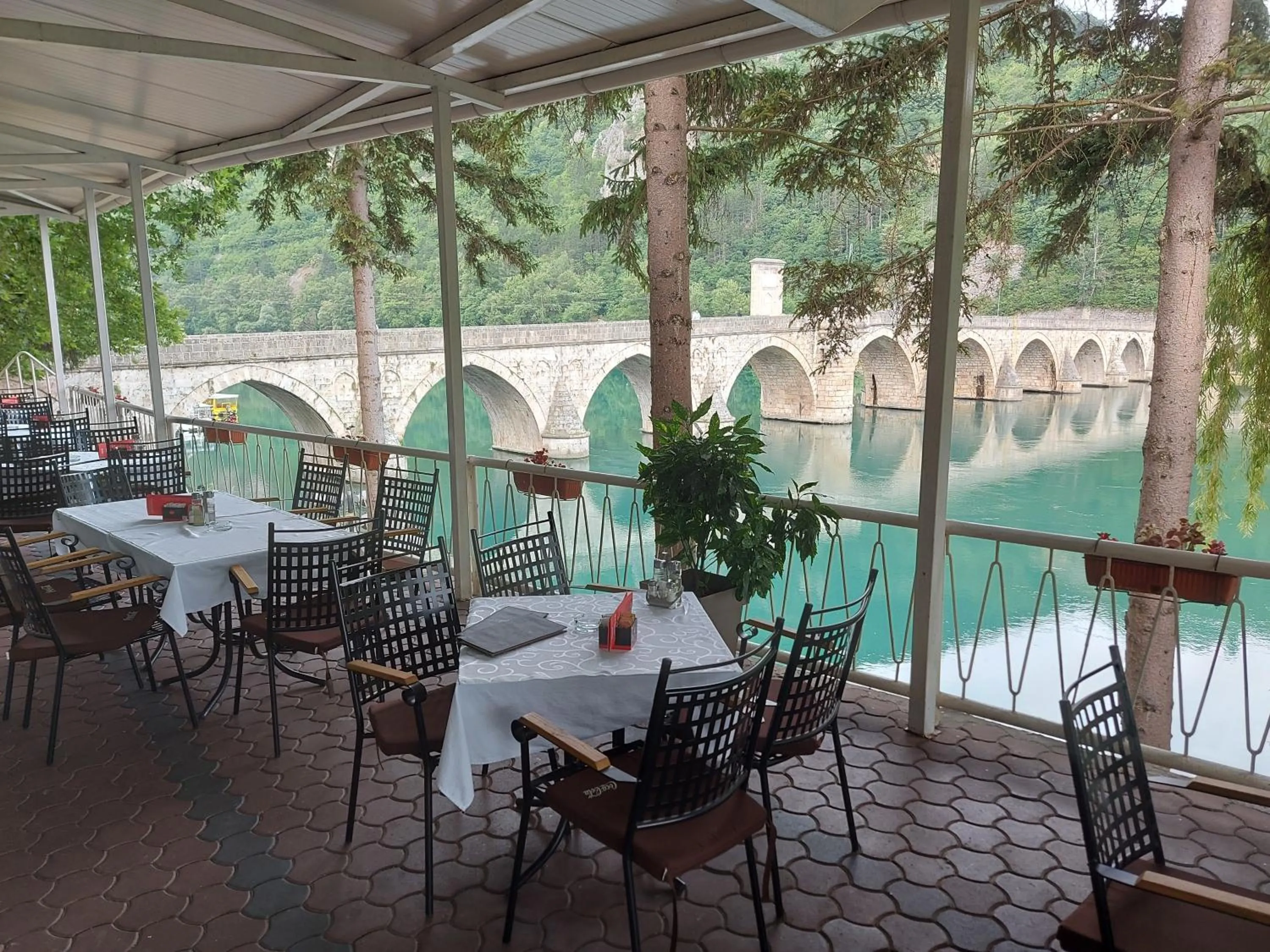 River view in Hotel Višegrad