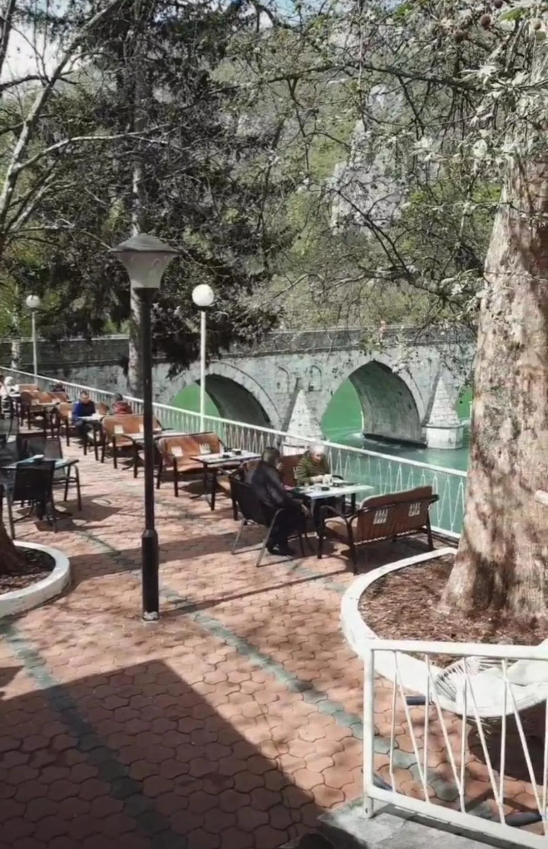 Balcony/Terrace in Hotel Višegrad