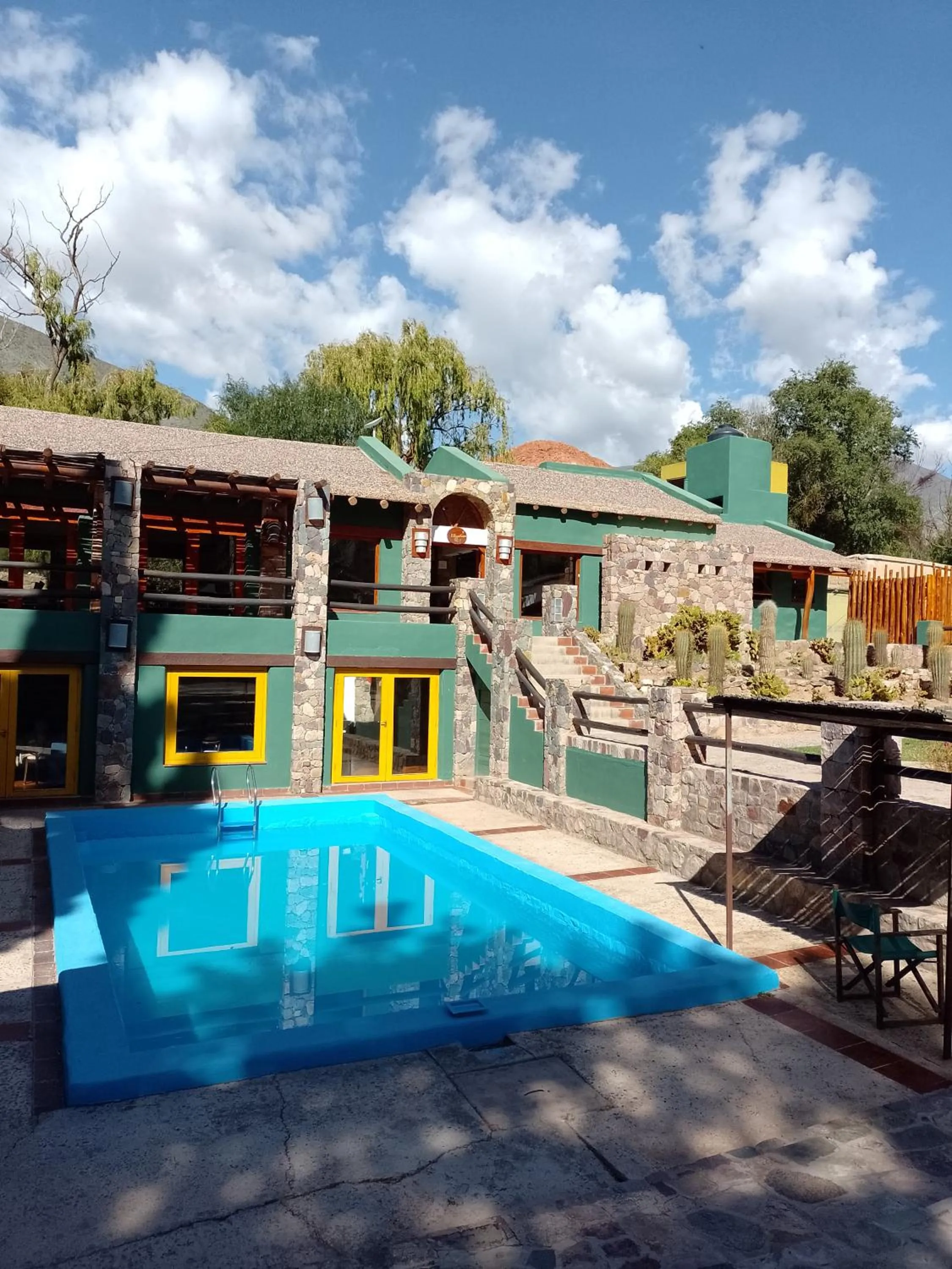 Swimming pool in El Refugio de Coquena