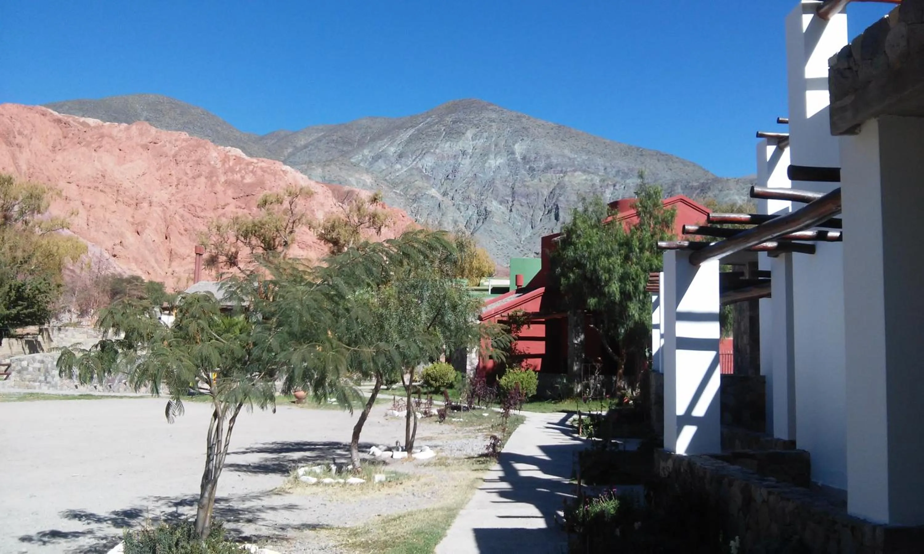 Area and facilities in El Refugio de Coquena