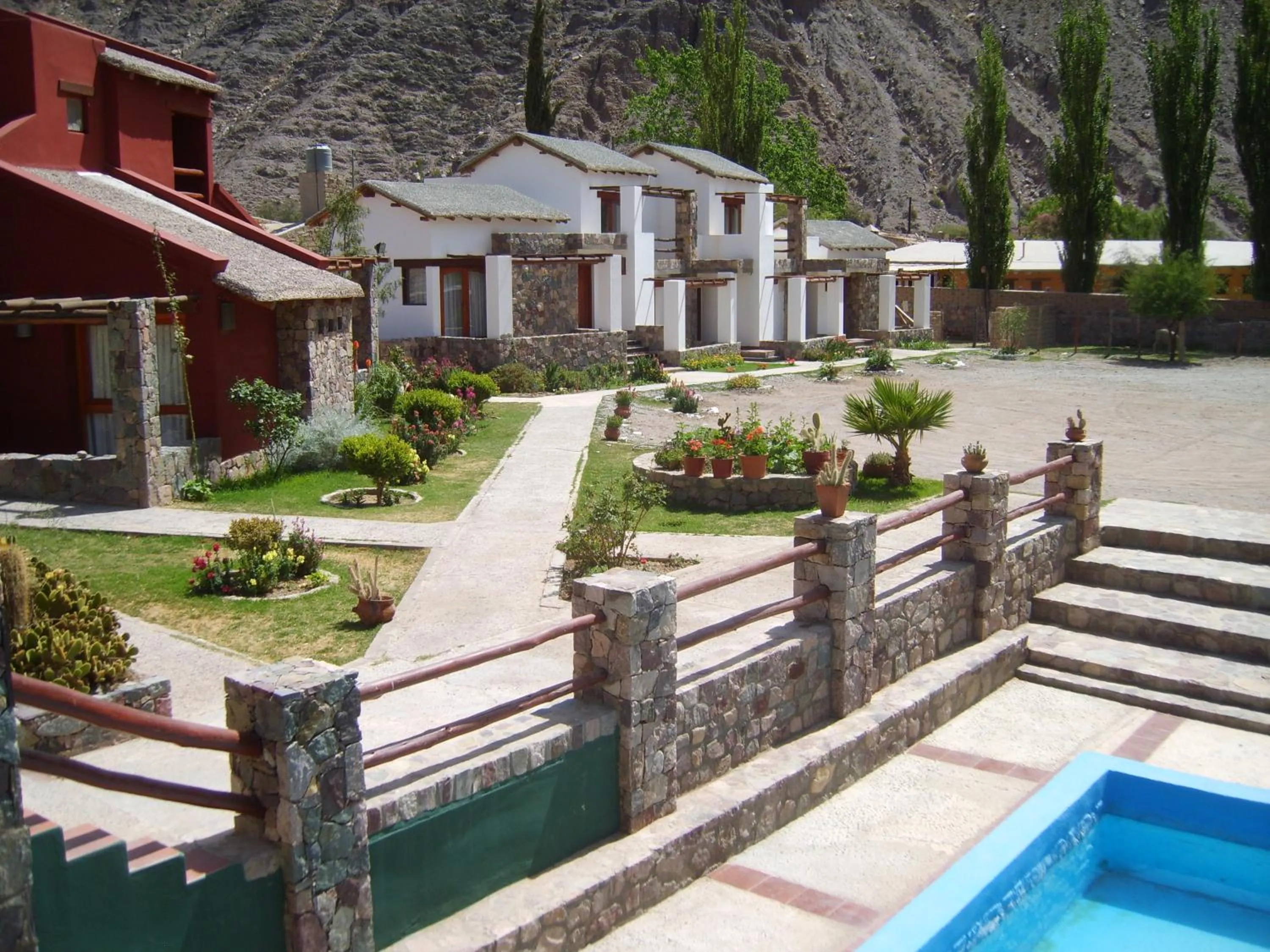 Garden in El Refugio de Coquena