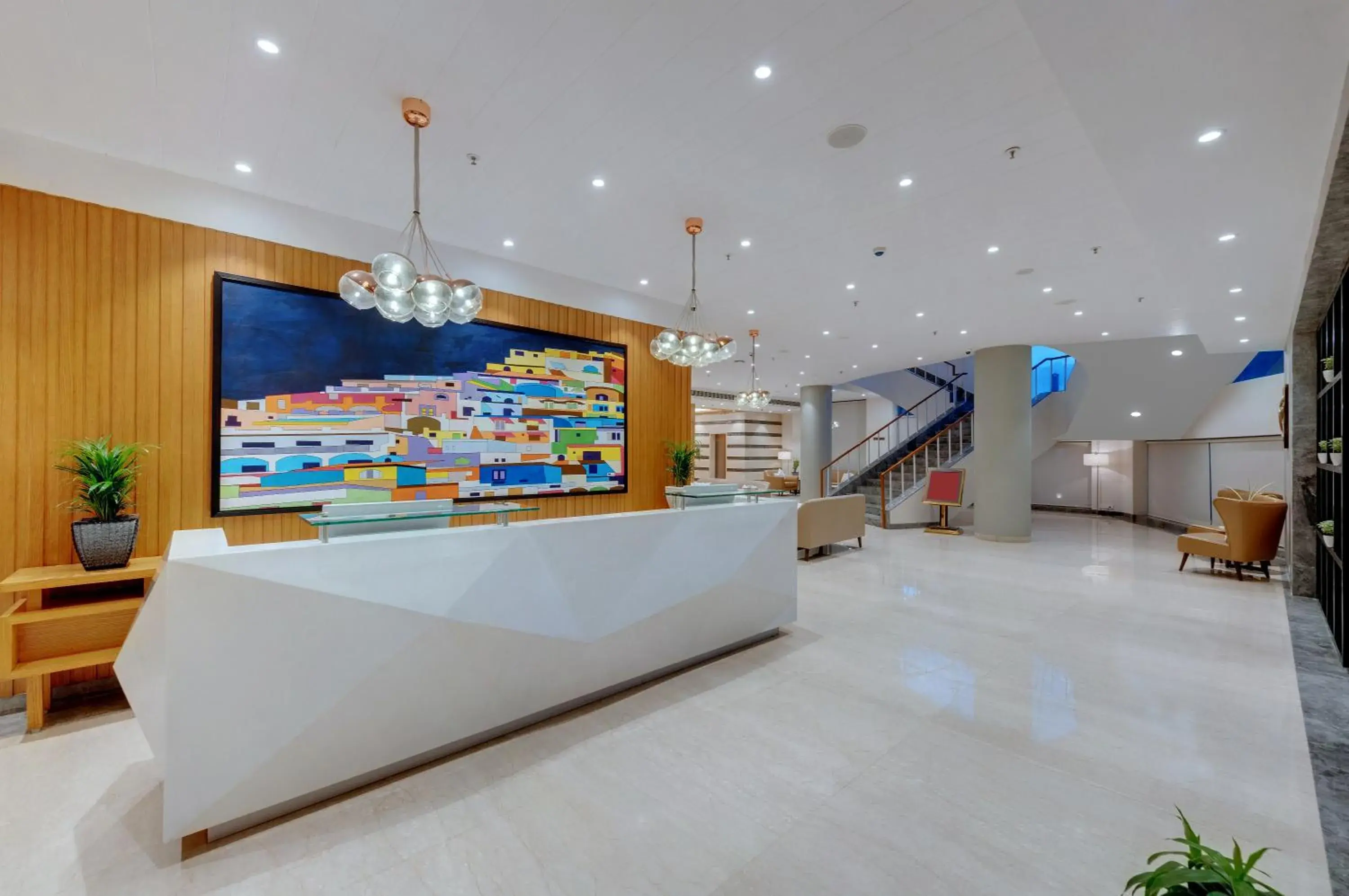 Lobby or reception in The Fern Residency Turbhe Lobby or reception in The Fern Residency Turbhe