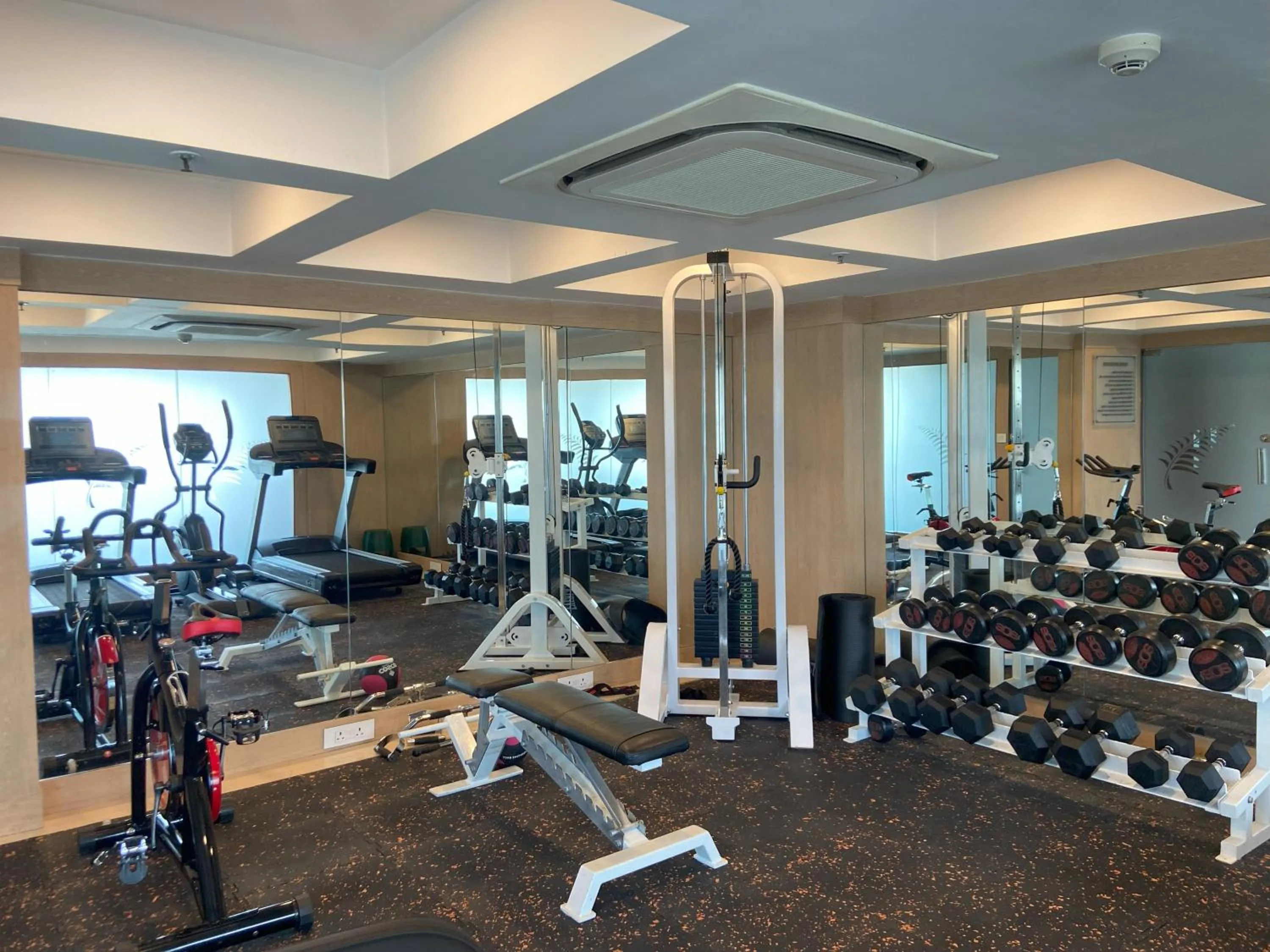 Fitness centre/facilities in The Fern Residency Turbhe
