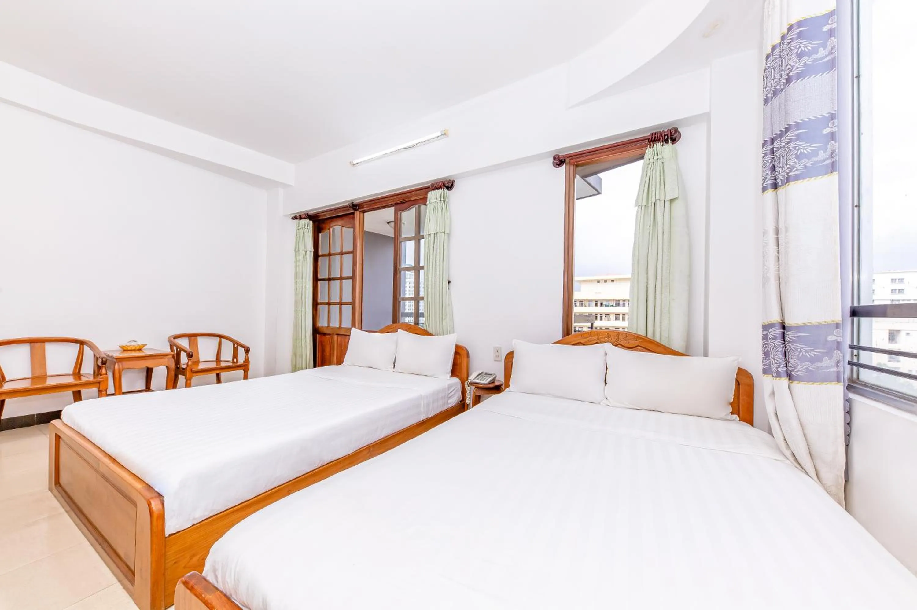 Bed in Minh Cat Hotel