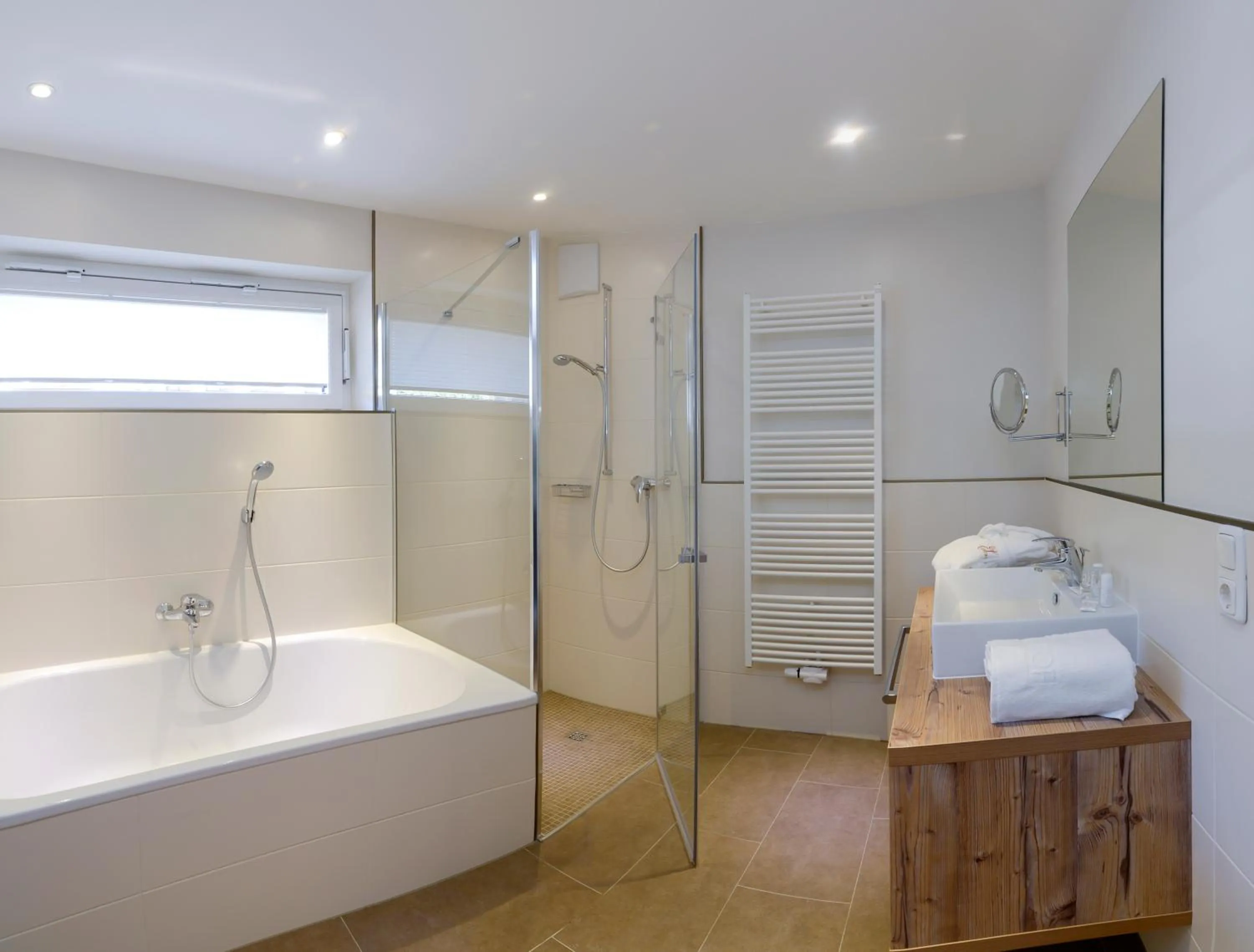 Bathroom in Appartementhotel Sonnenhof