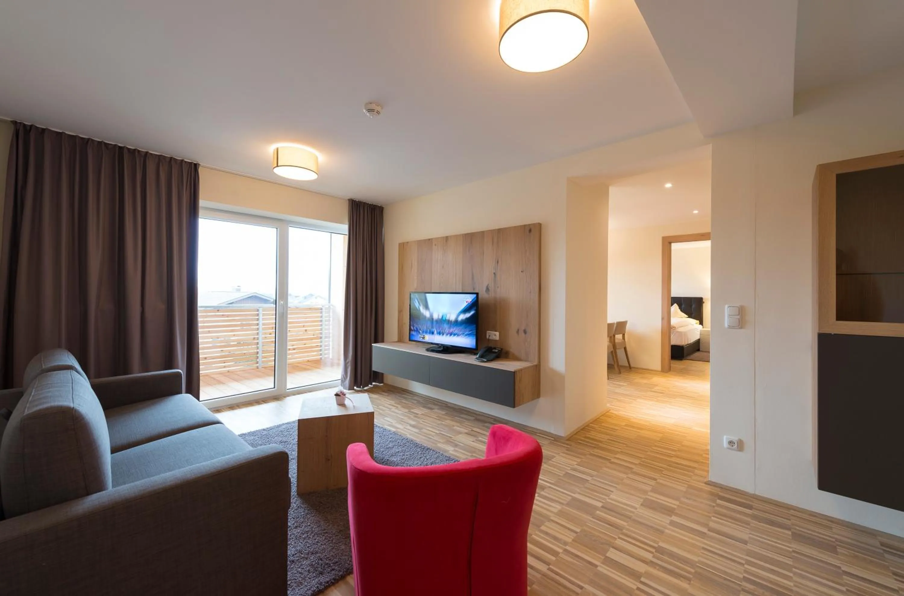 Living room in Appartementhotel Sonnenhof