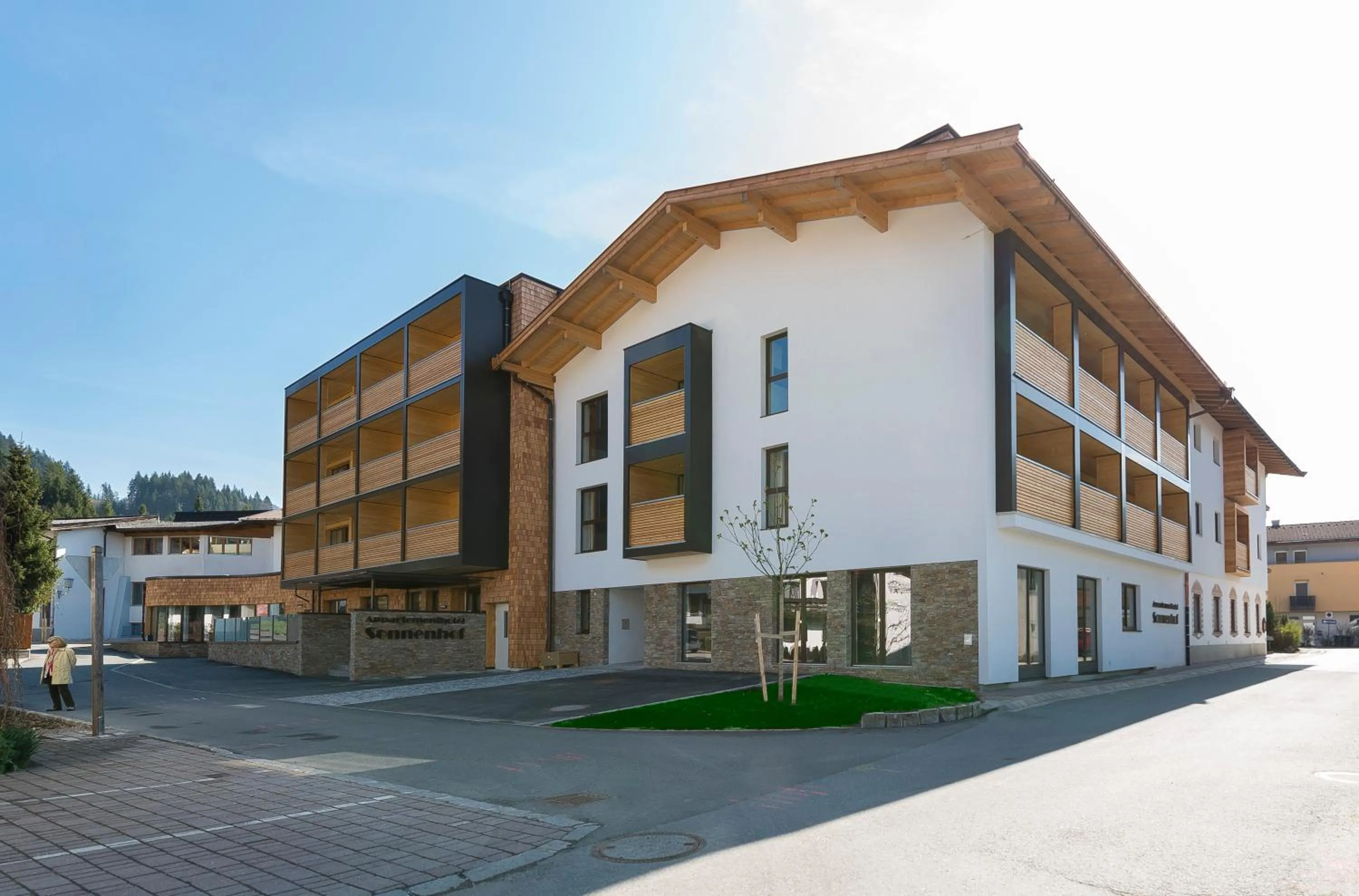 Facade/entrance in Appartementhotel Sonnenhof