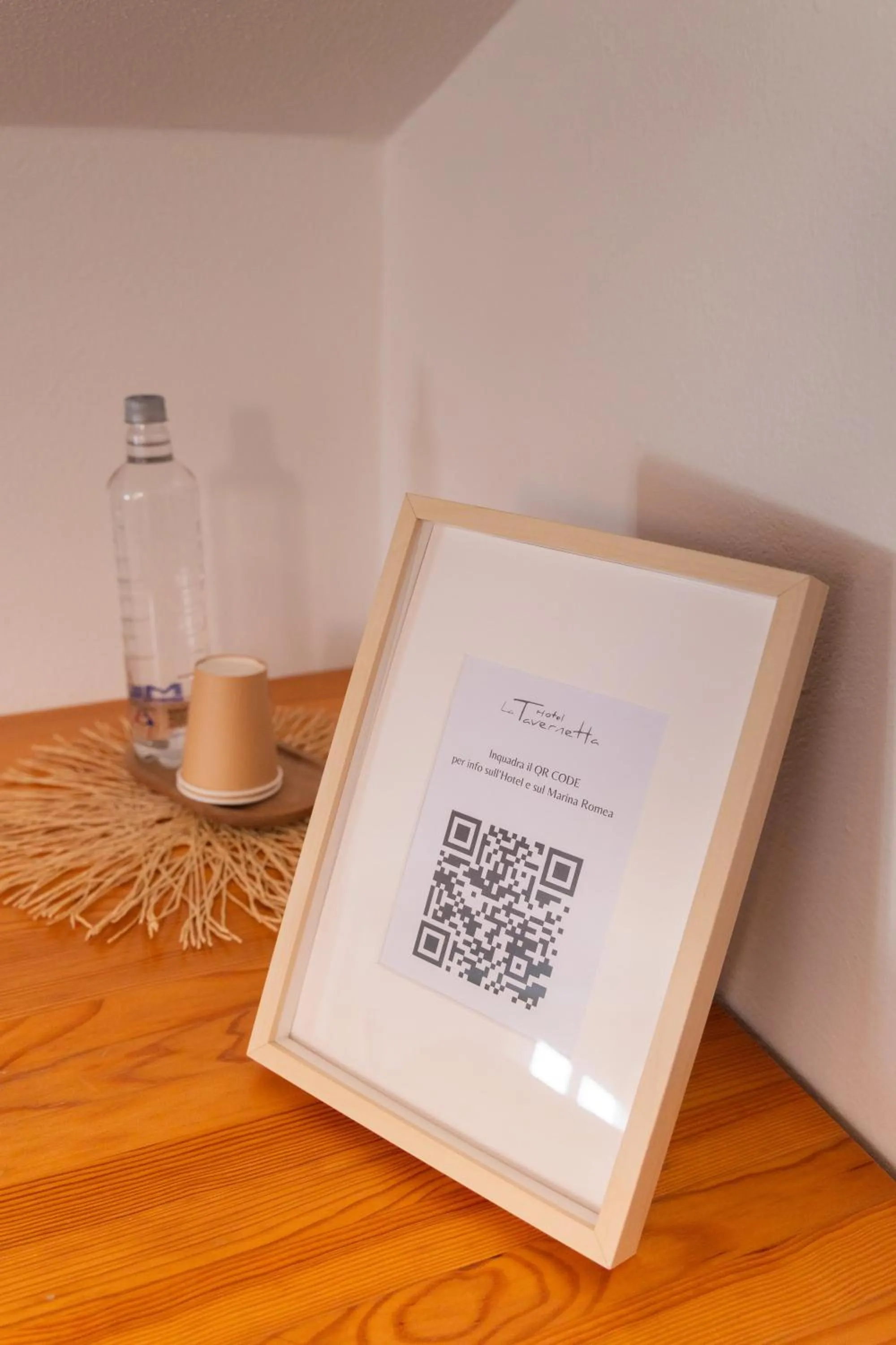 Decorative detail in La Tavernetta