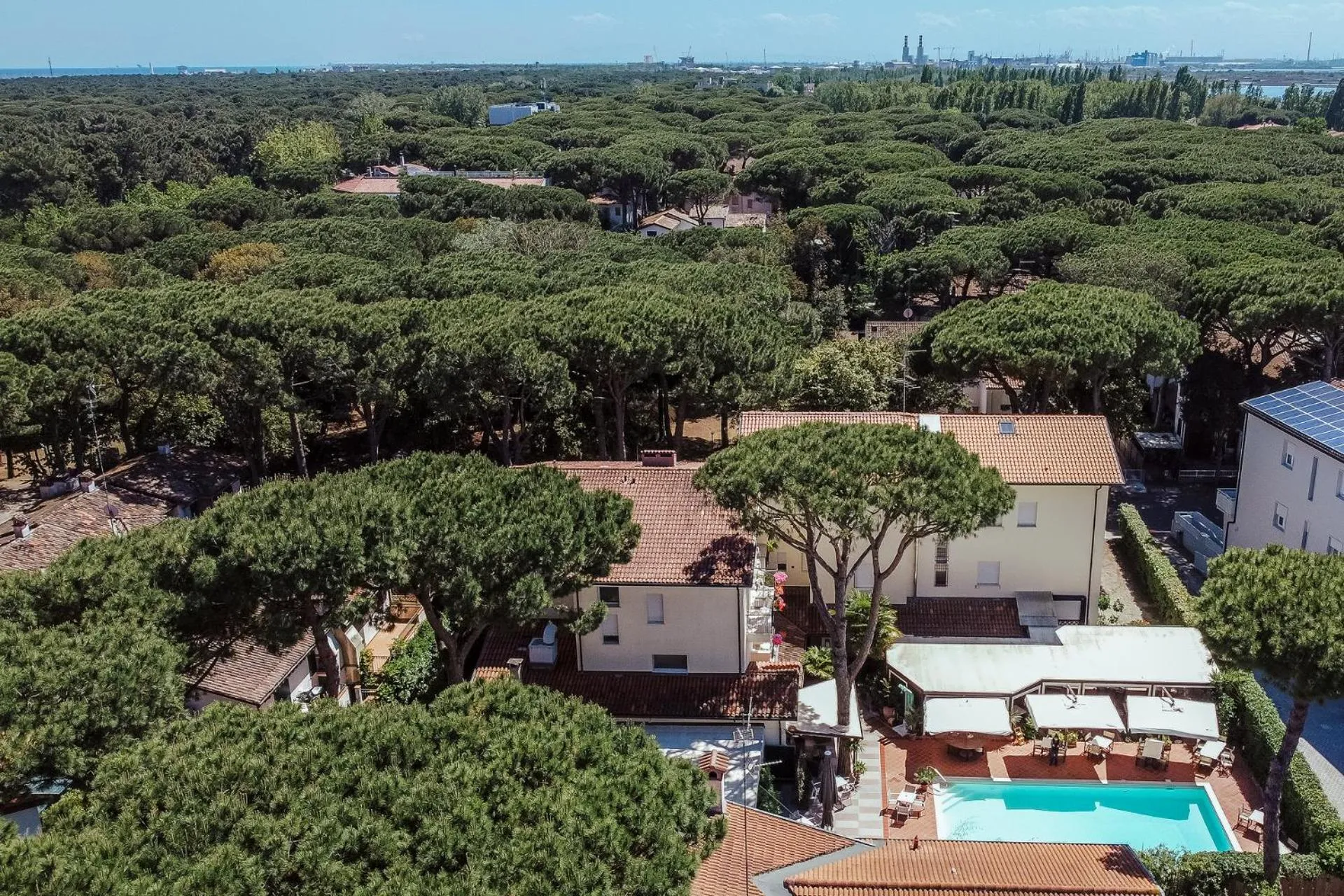 Bird's eye view in La Tavernetta