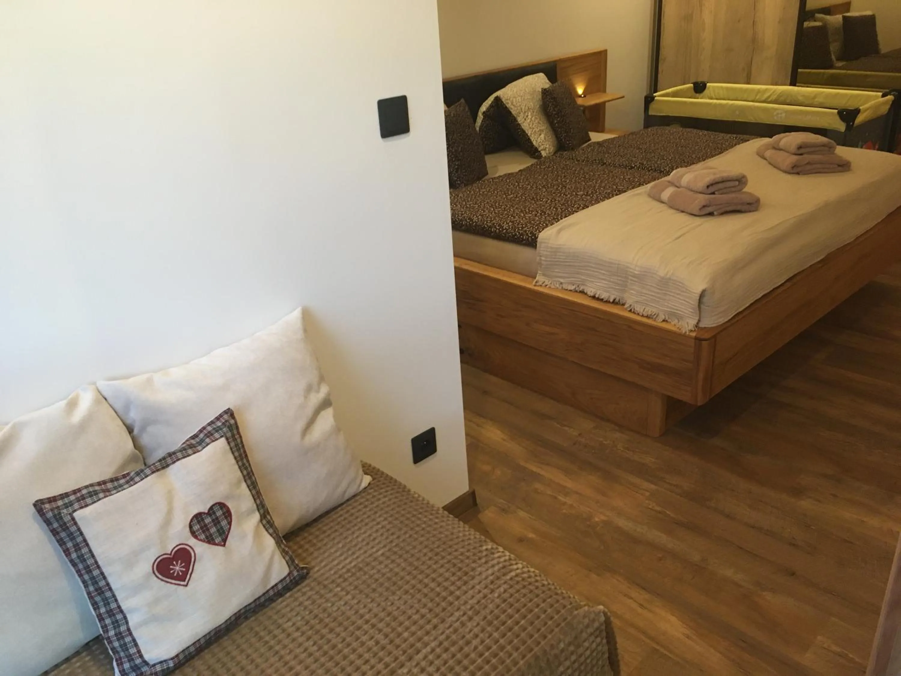 Seating area, Bed in Apartmán s výhľadom na štíty Ovruč 312
