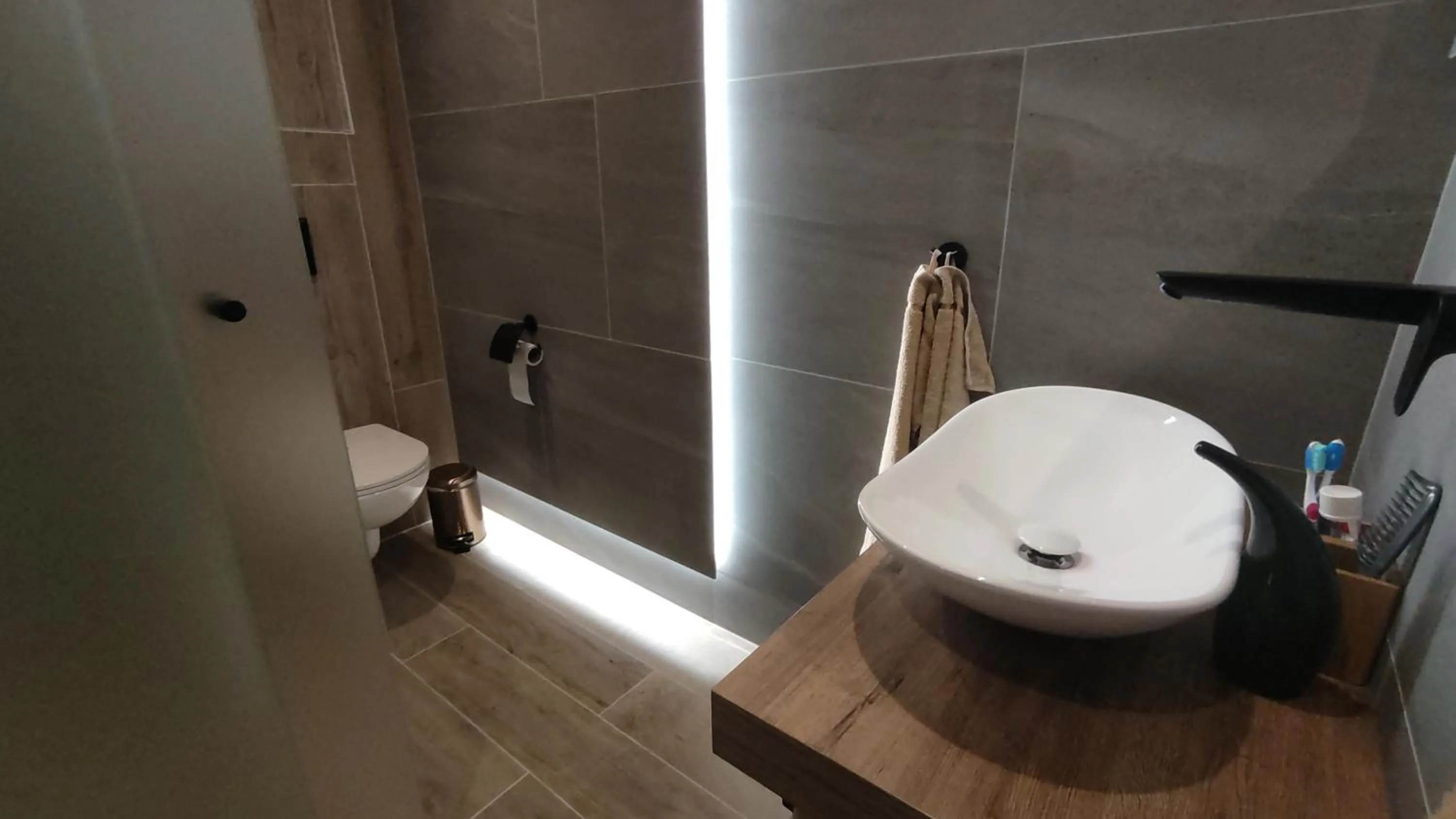Toilet in Apartmán s výhľadom na štíty Ovruč 312