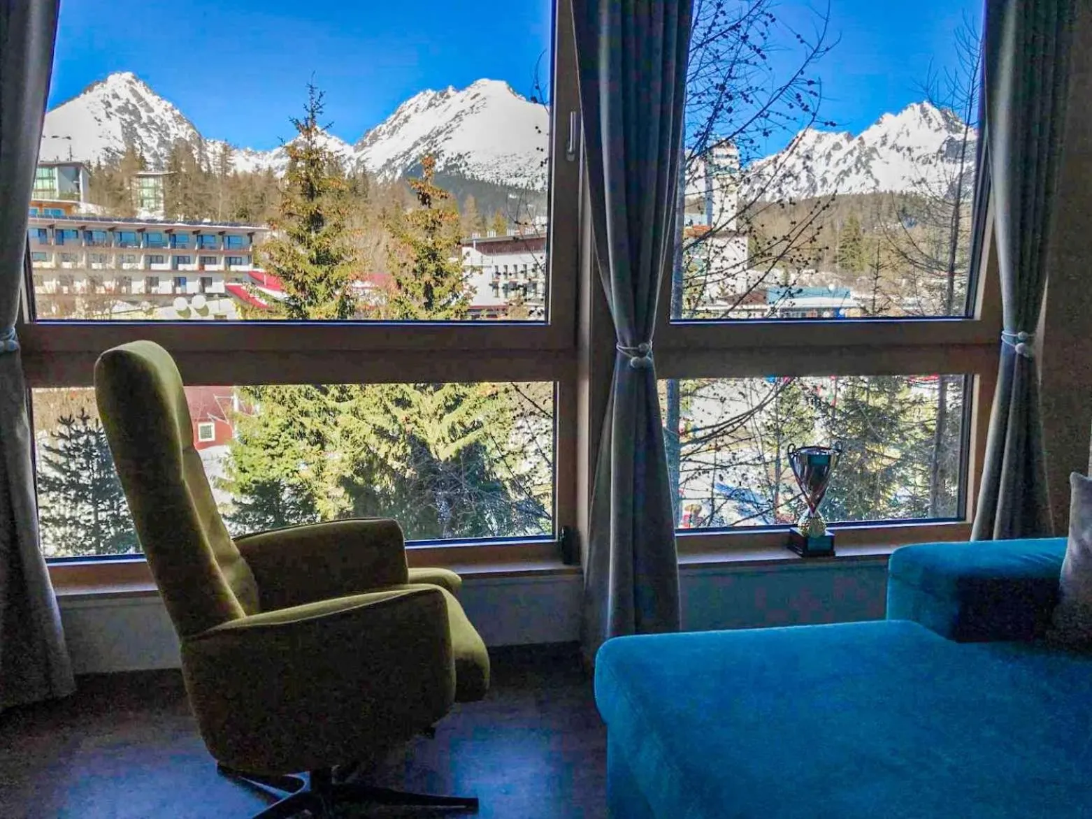 Mountain view in Apartmán s výhľadom na štíty Ovruč 312
