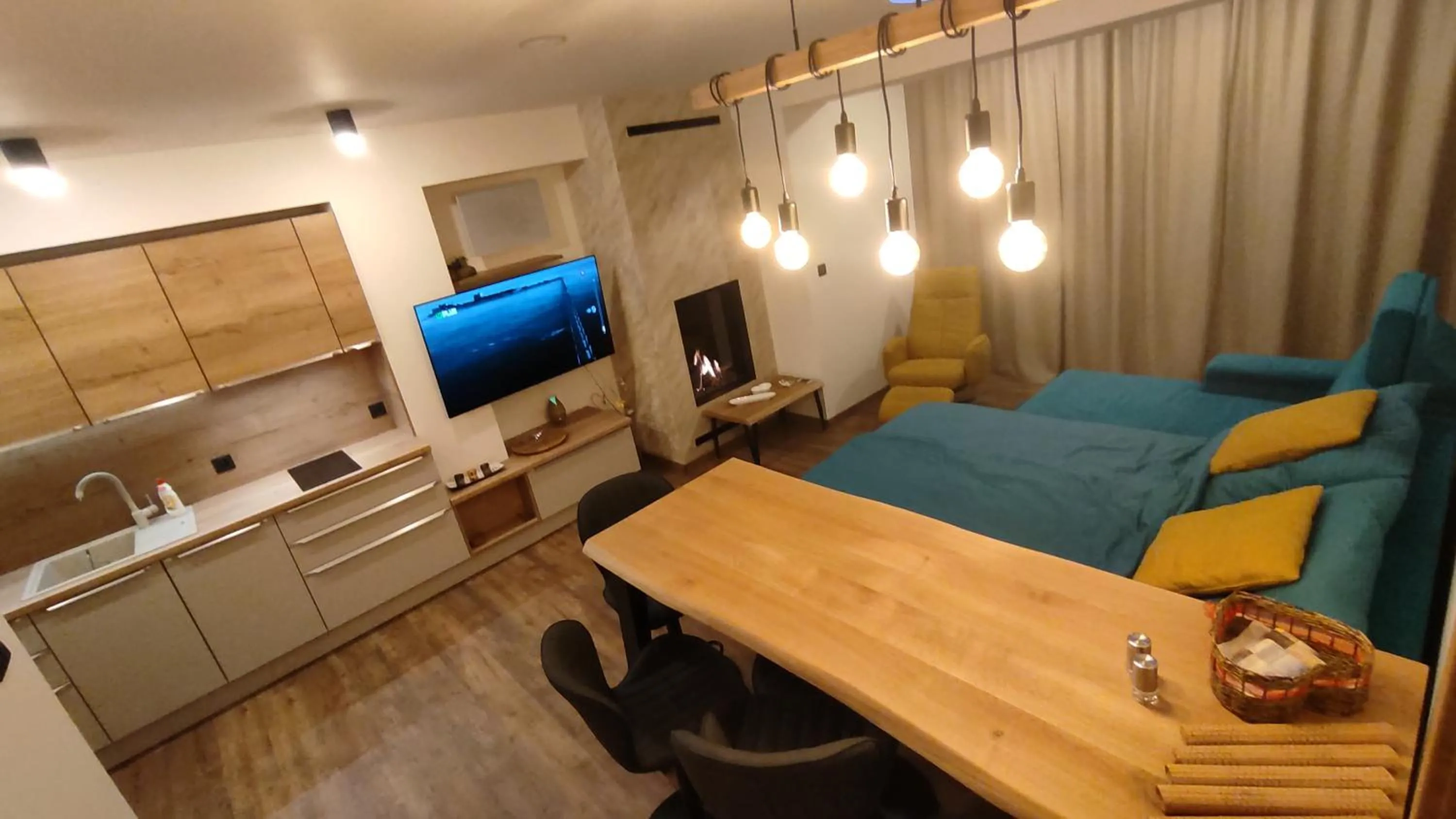 TV and multimedia in Apartmán s výhľadom na štíty Ovruč 312