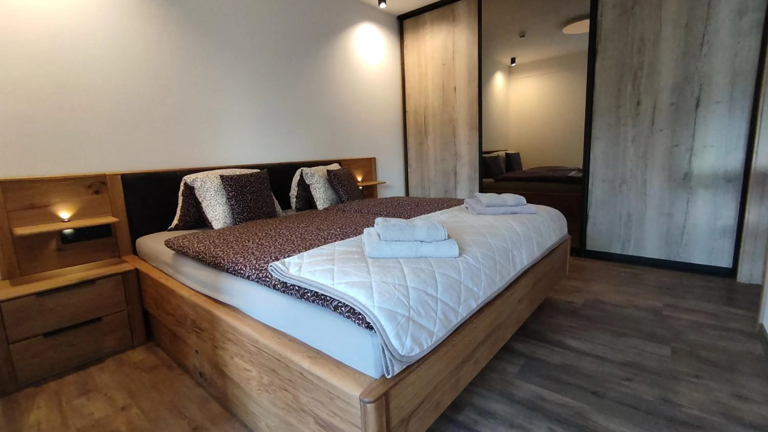 Bedroom, Bed in Apartmán s výhľadom na štíty Ovruč 312