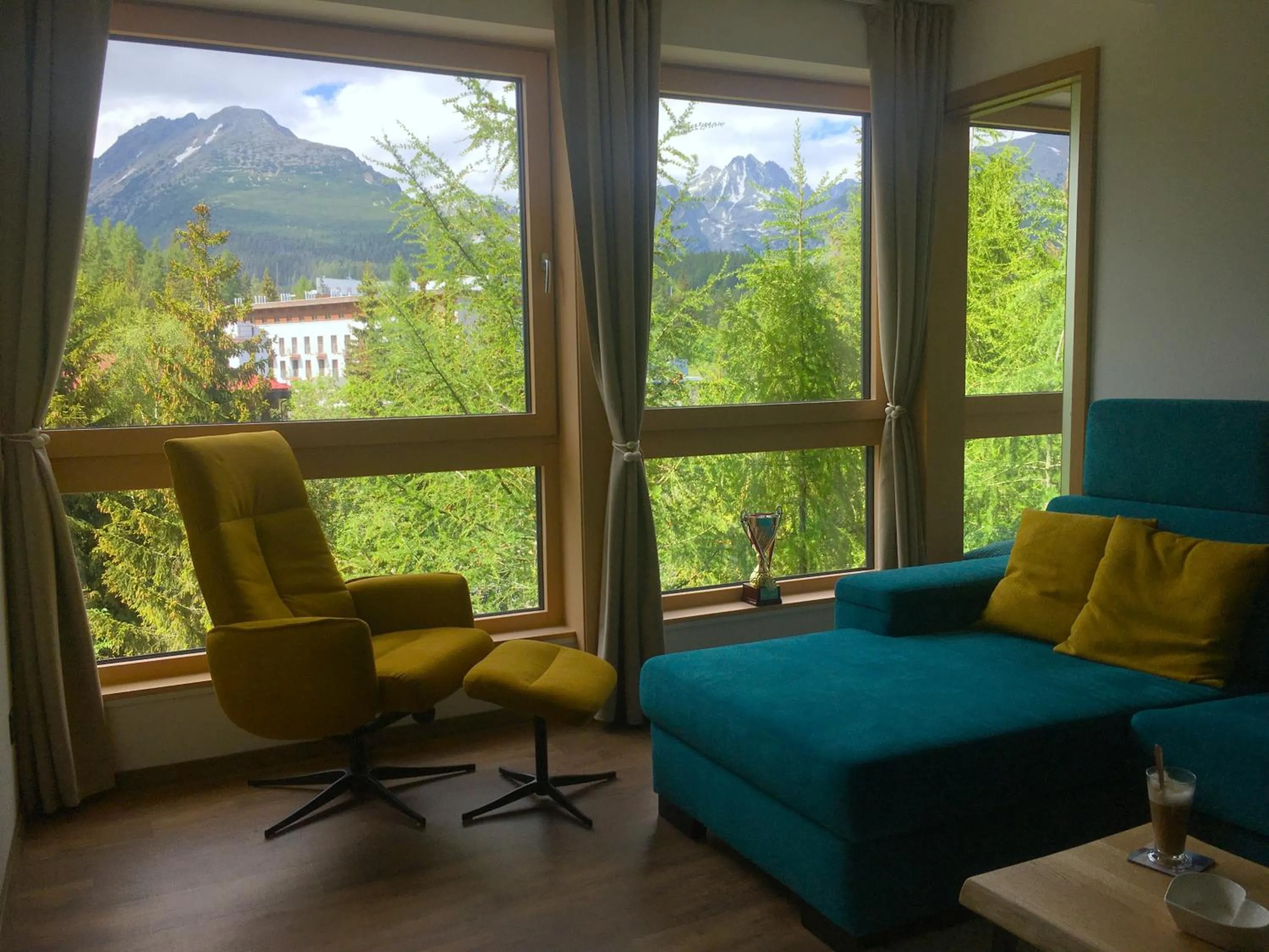 Living room in Apartmán s výhľadom na štíty Ovruč 312