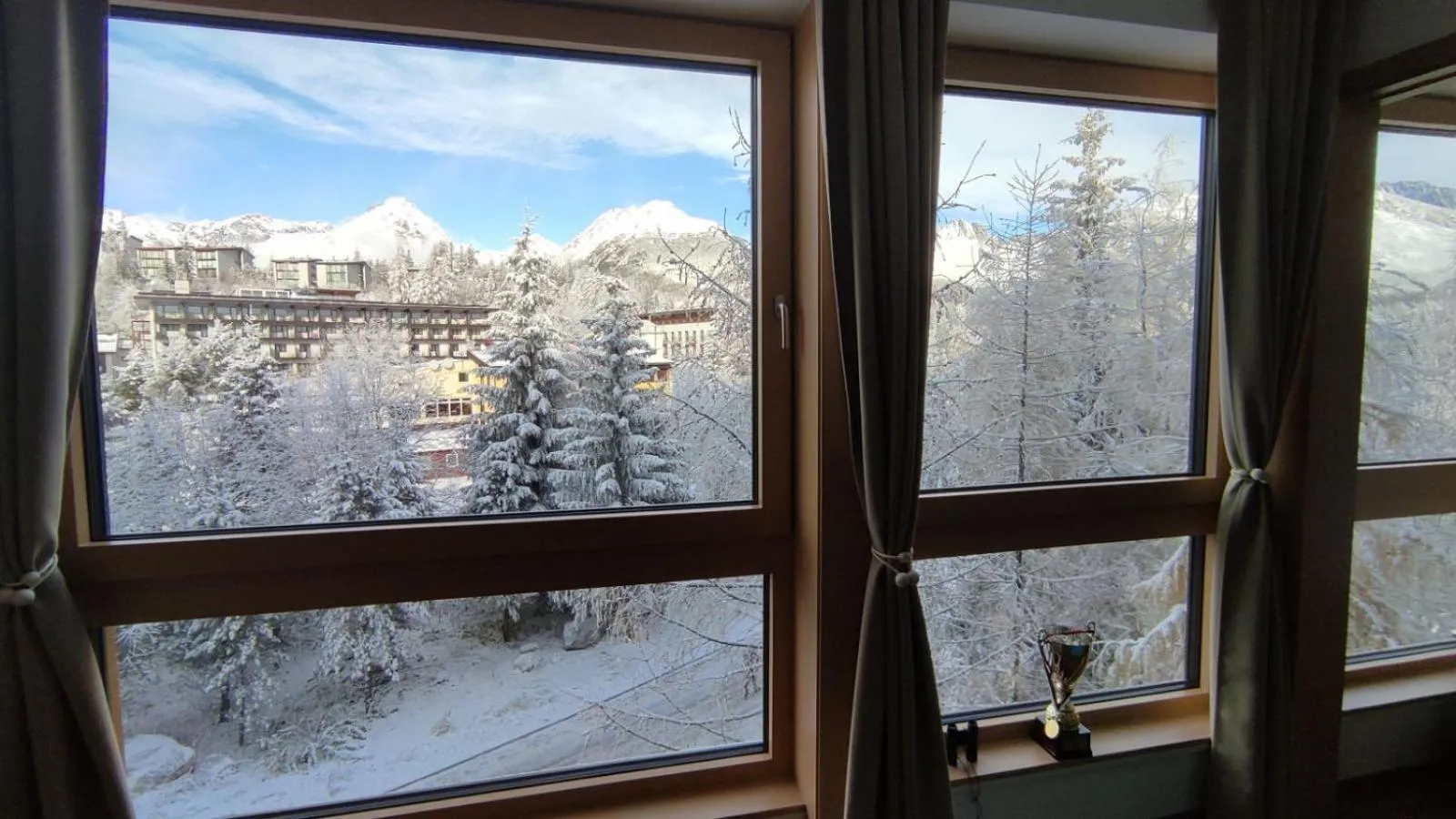 Natural landscape in Apartmán s výhľadom na štíty Ovruč 312