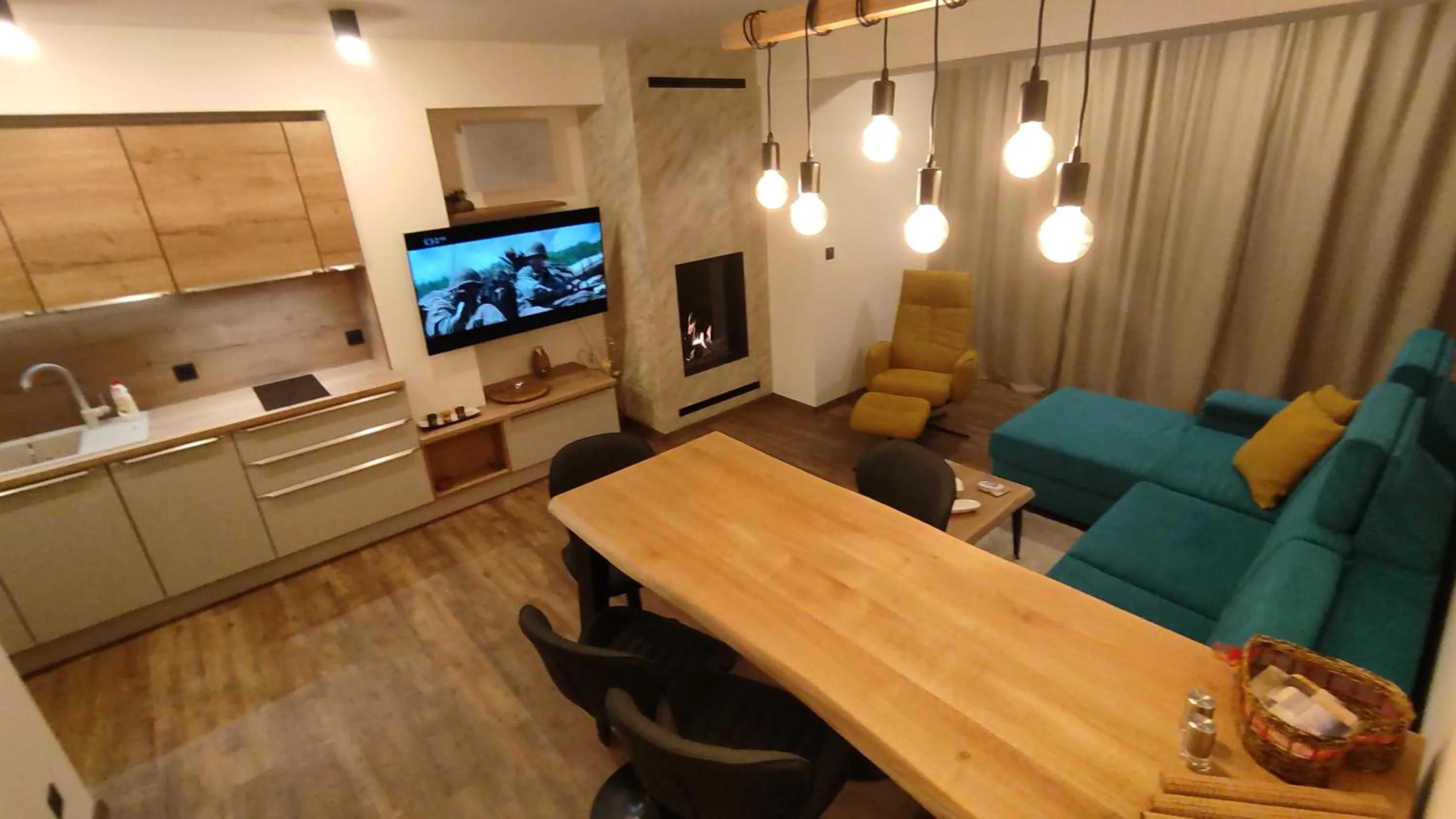 TV and multimedia in Apartmán s výhľadom na štíty Ovruč 312