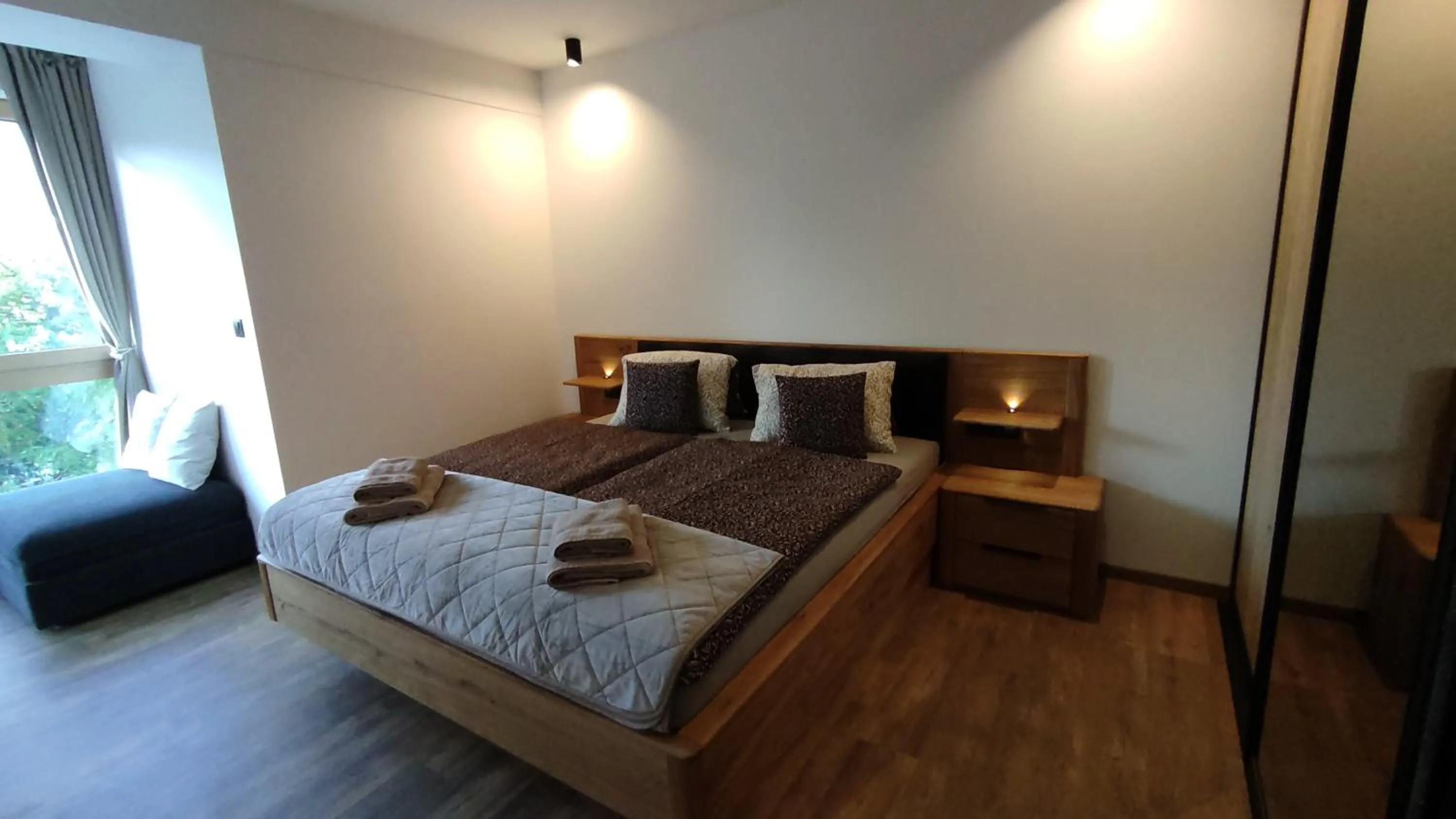 Seating area, Bed in Apartmán s výhľadom na štíty Ovruč 312