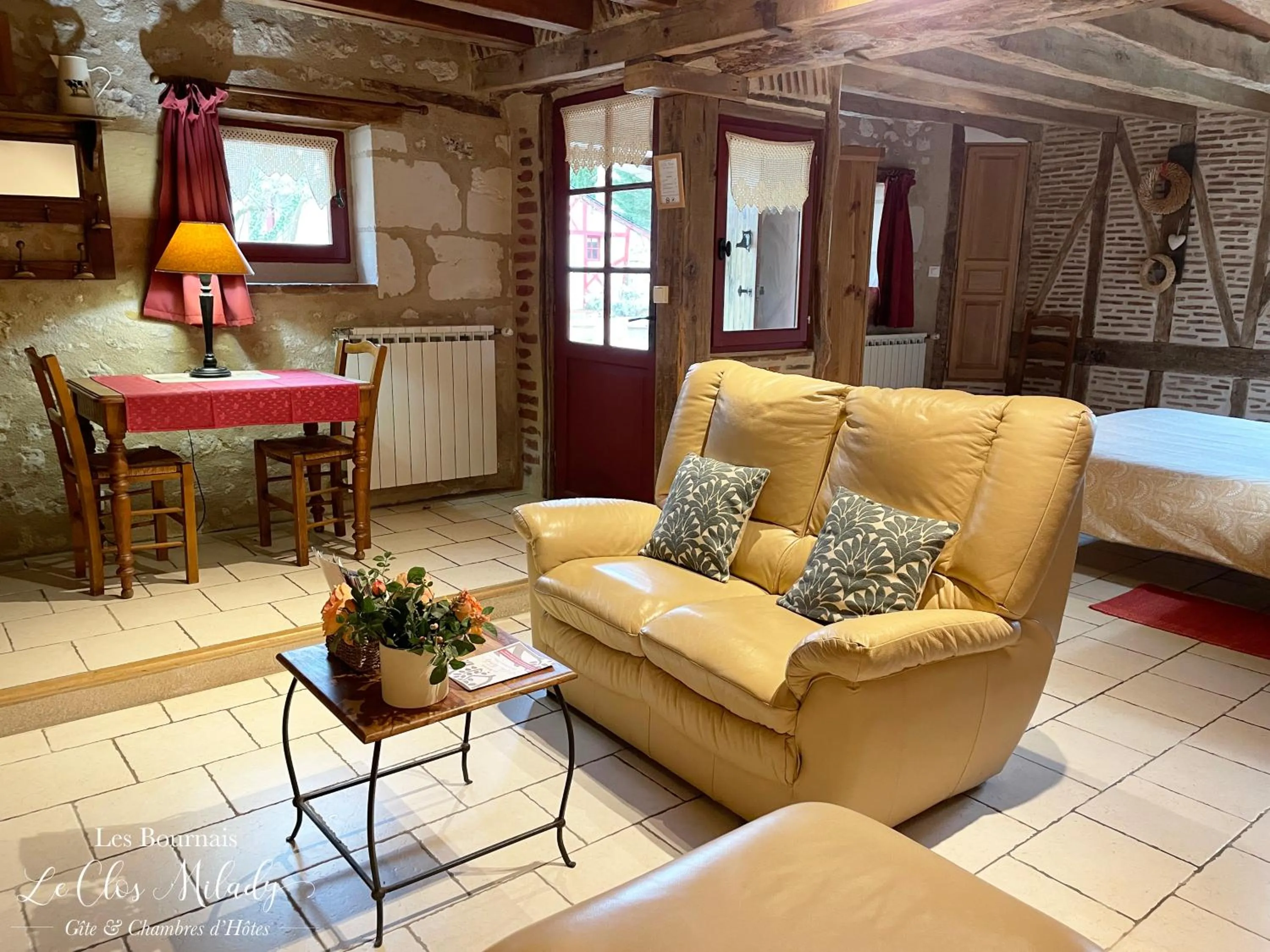 Living room in Chambres d'Hôtes Les Bournais - Le Clos Milady