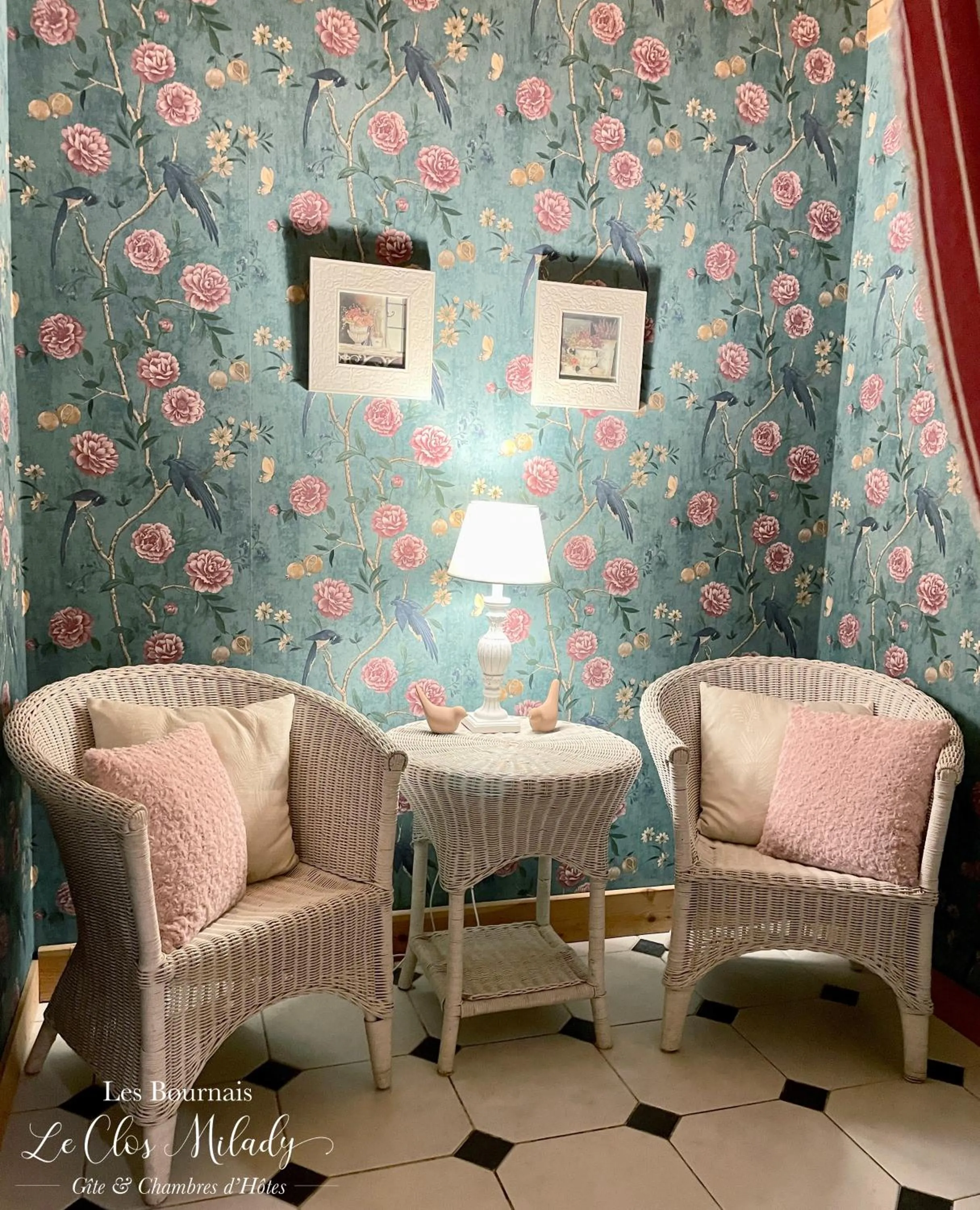 Living room in Chambres d'Hôtes Les Bournais - Le Clos Milady