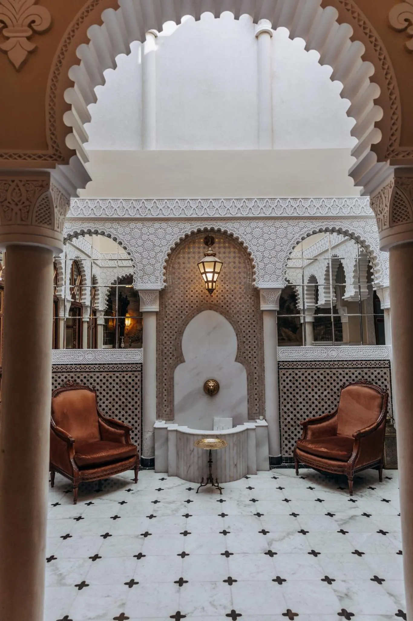 Patio in Riad Ksar Al Amal & Spa
