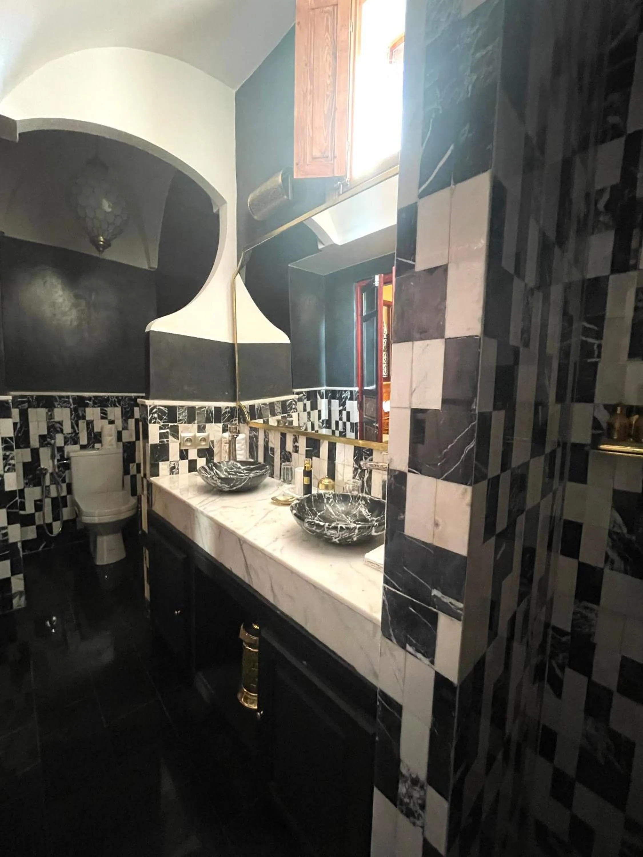 Bathroom in Riad Ksar Al Amal & Spa